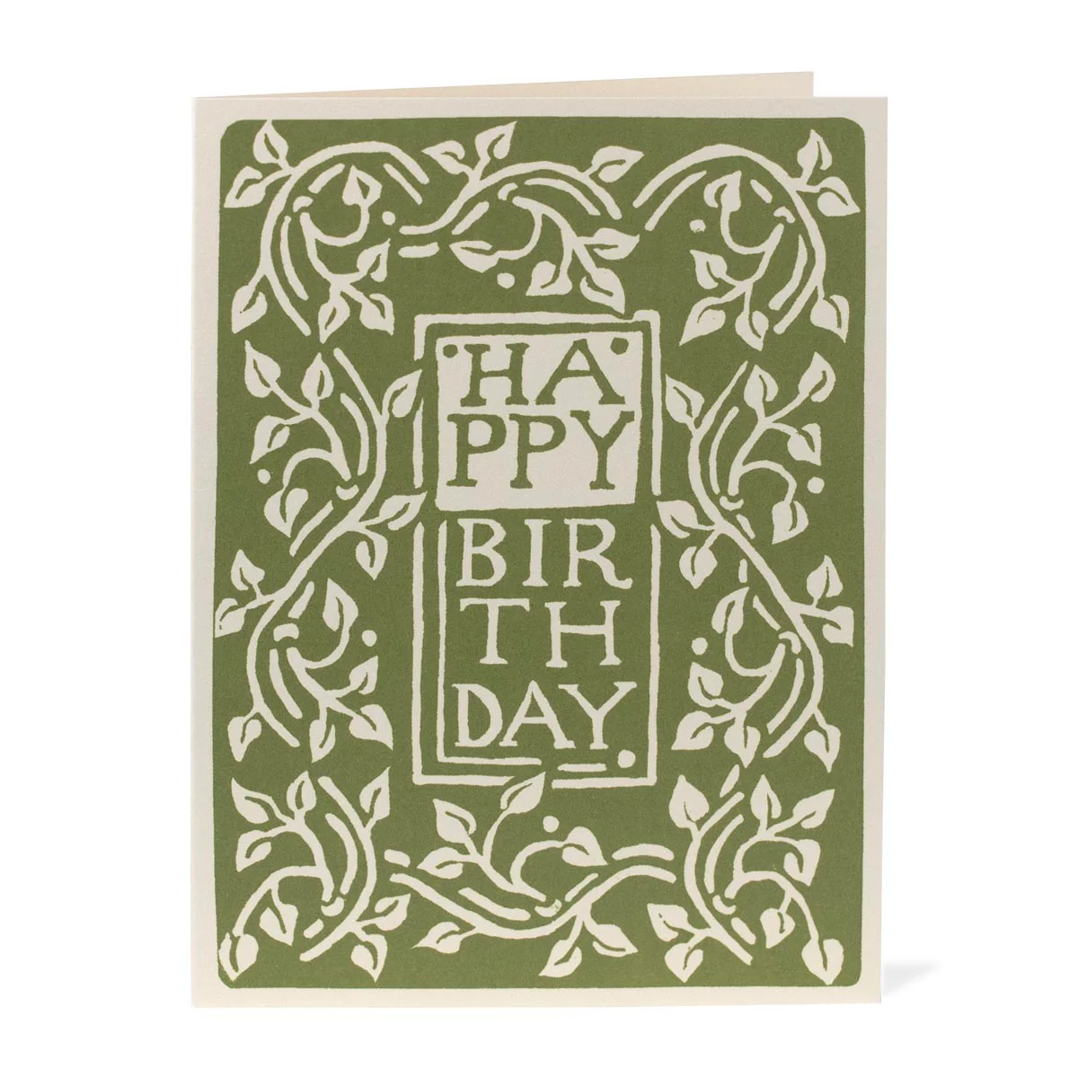 'Arts and Crafts Happy Birthday' Greetings Card