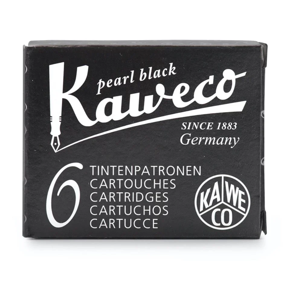 Kaweco Ink Cartridges - Pearl Black