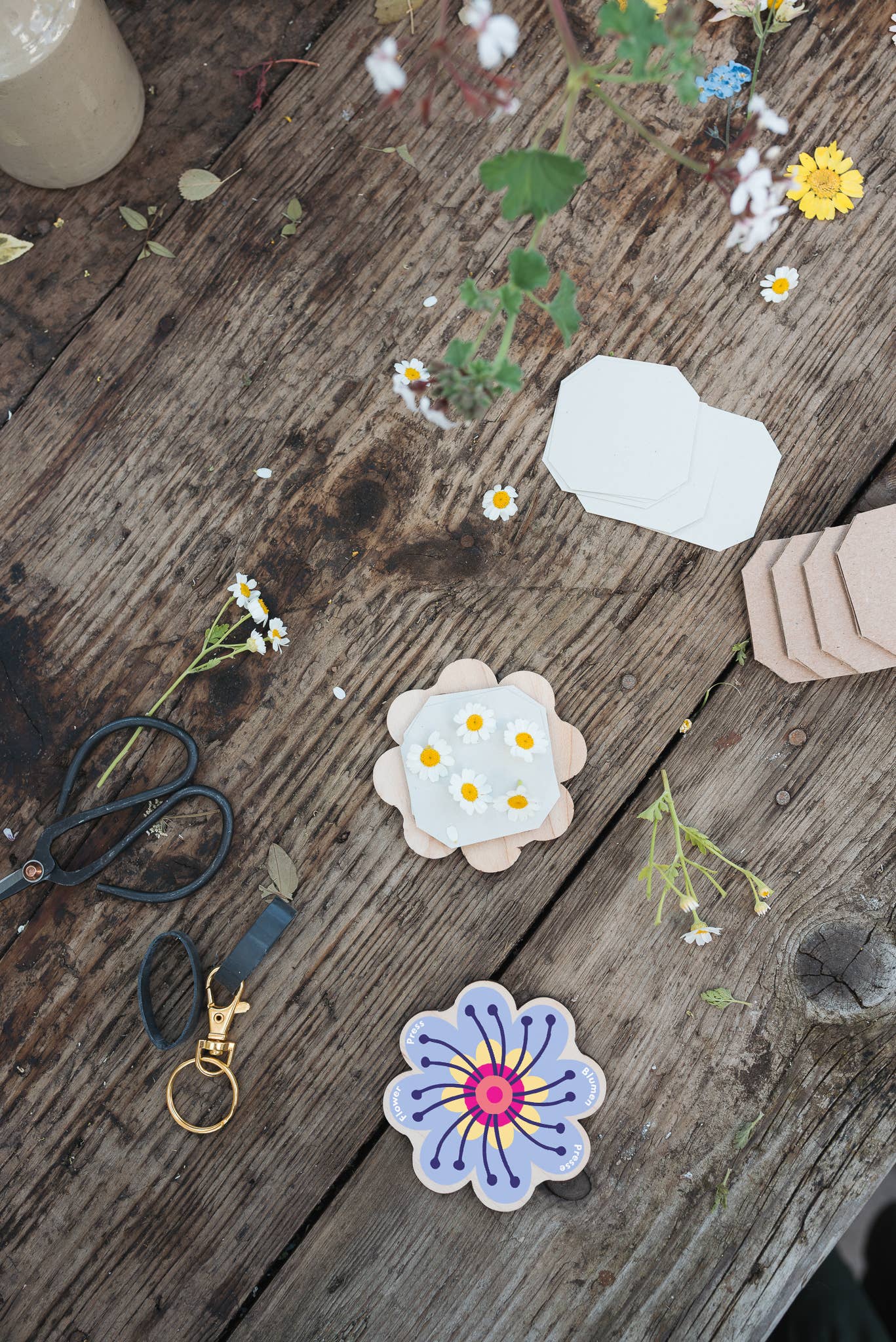 Keyring Flower Press - Image 4