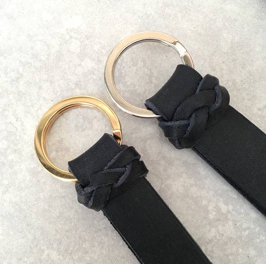 The 'Bobbie' Leather Keyring - Image 3