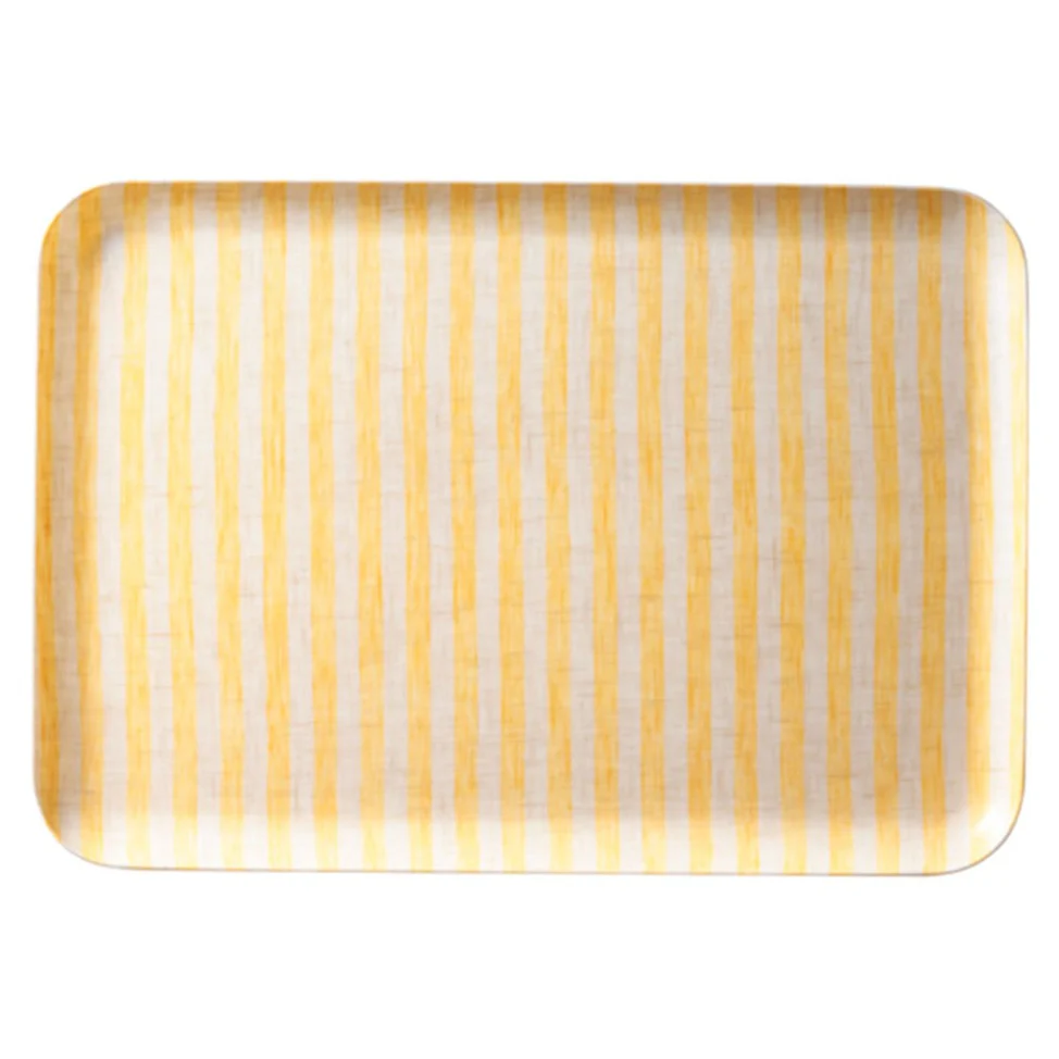 Large Linen Coated Tray - Image 4
