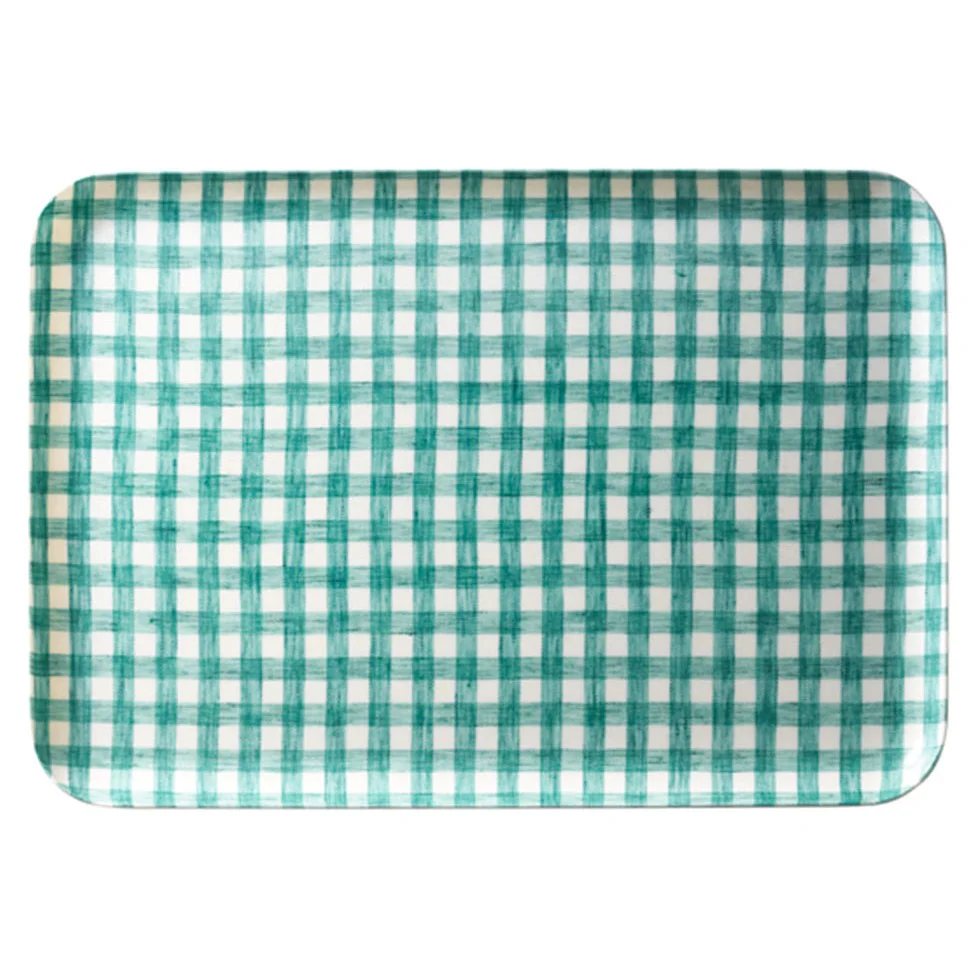 Large Linen Coated Tray - Image 6