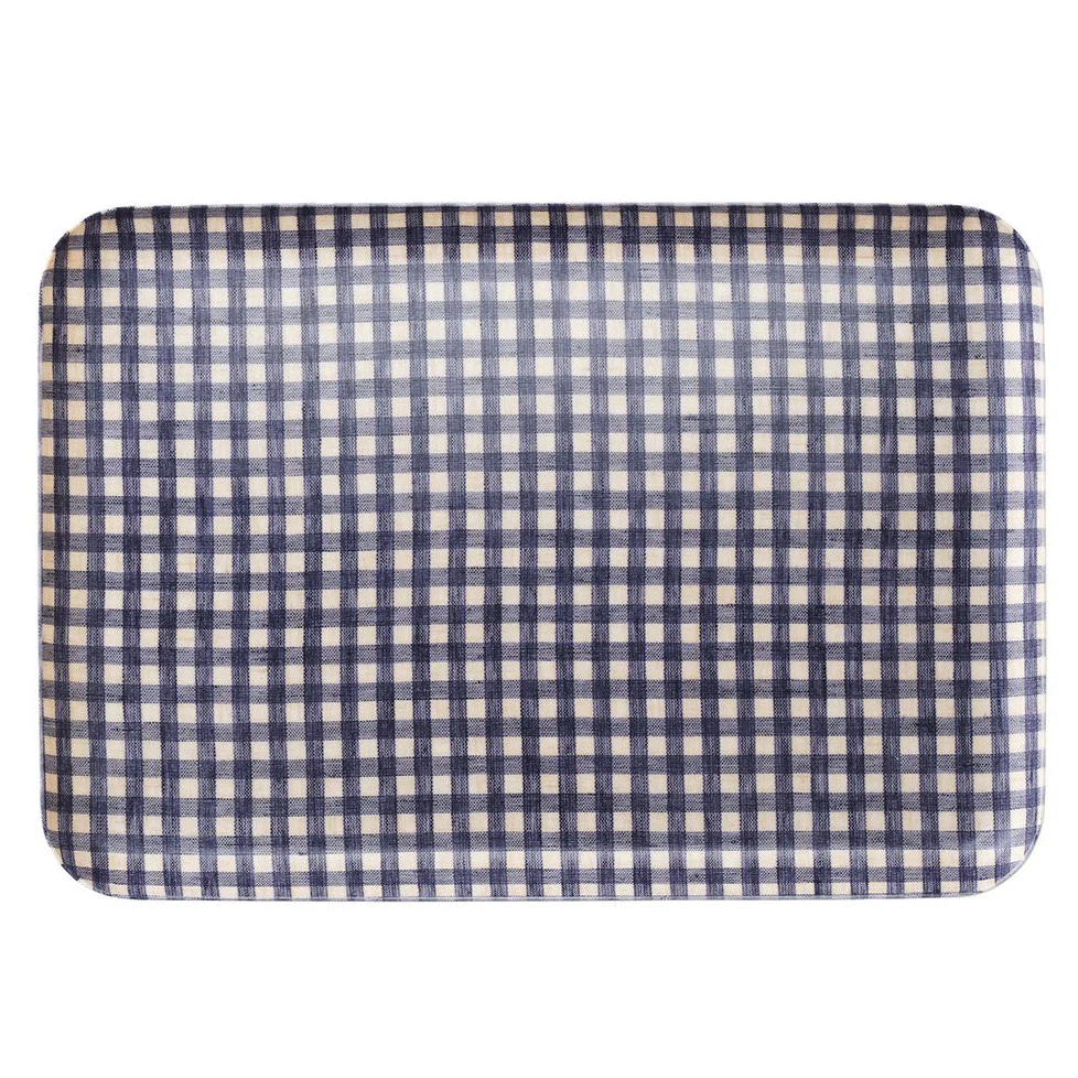 Large Linen Coated Tray - Image 7
