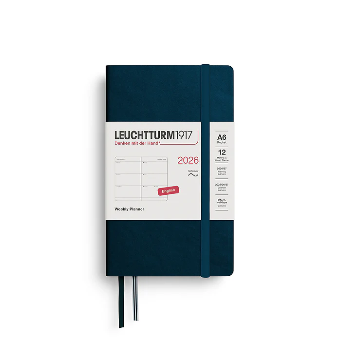 Leuchtturm1917 Weekly Planner Pocket 2026 - A6 Softcover - Image 3