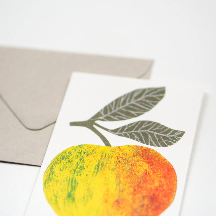 'Little Apple' Greetings Card - Image 2