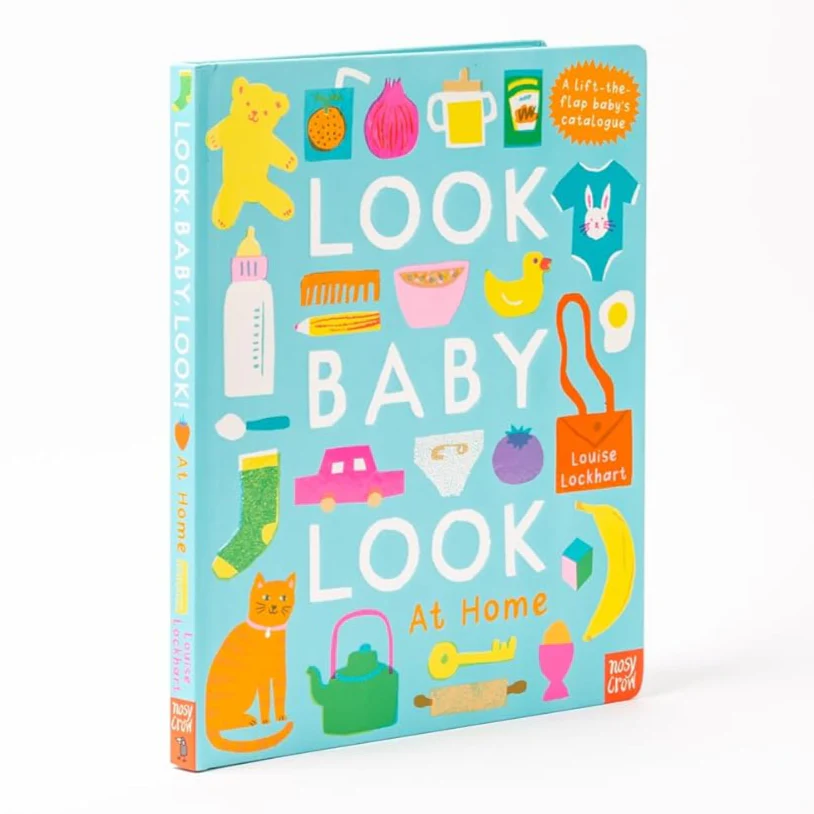 'Look, Baby, Look! At Home' Board Book - Image 2