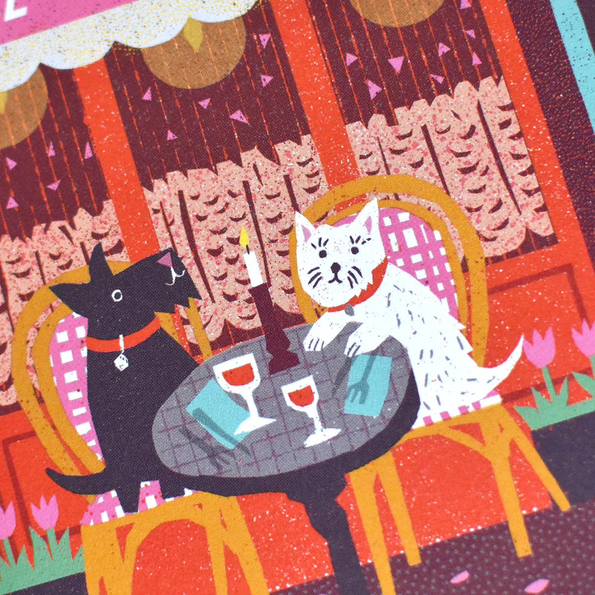 'Love Cafe' Die Cut Card - Image 2