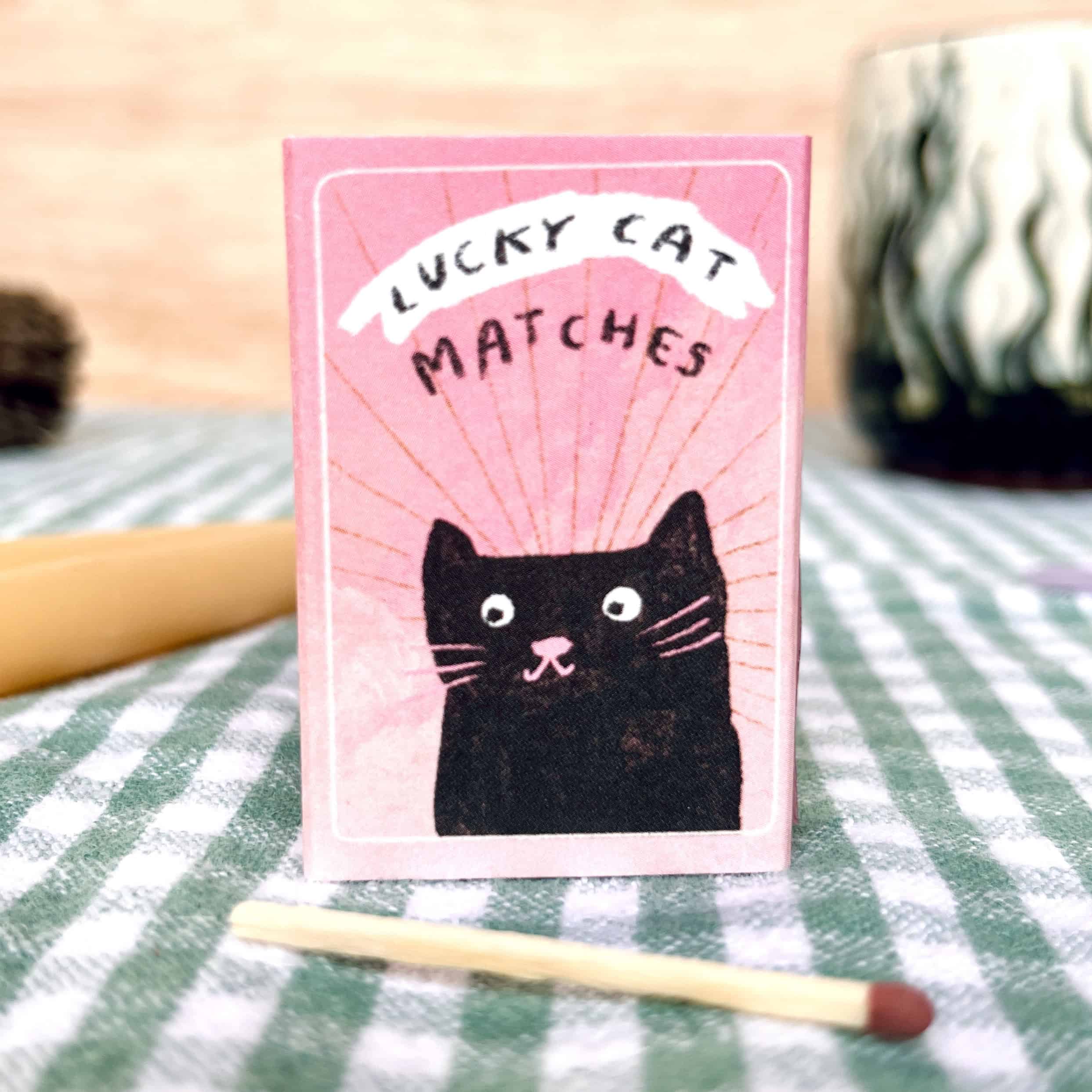'Lucky Cat' Mini Boxed Matches