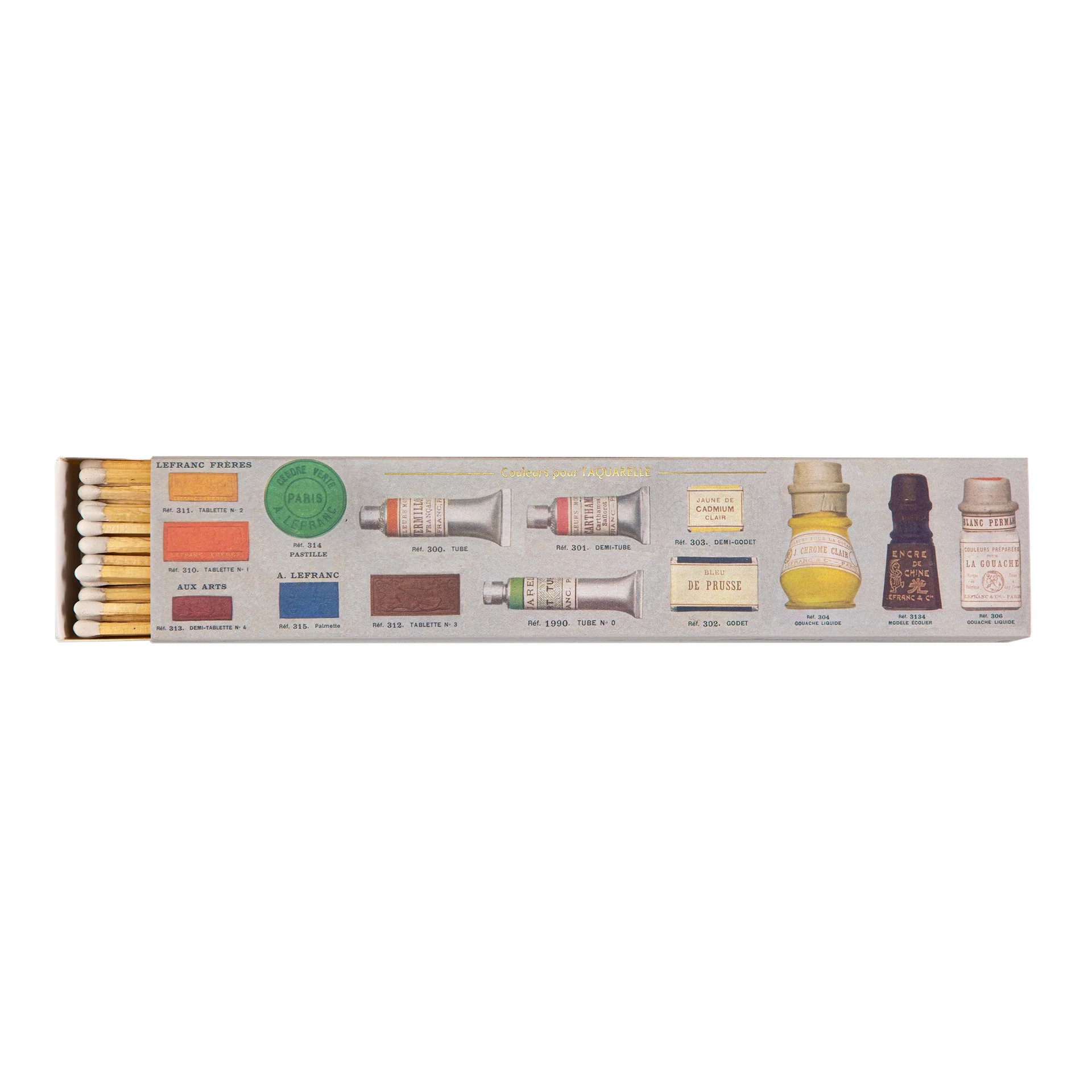 Luxury Long Matches - Paint Tubes
