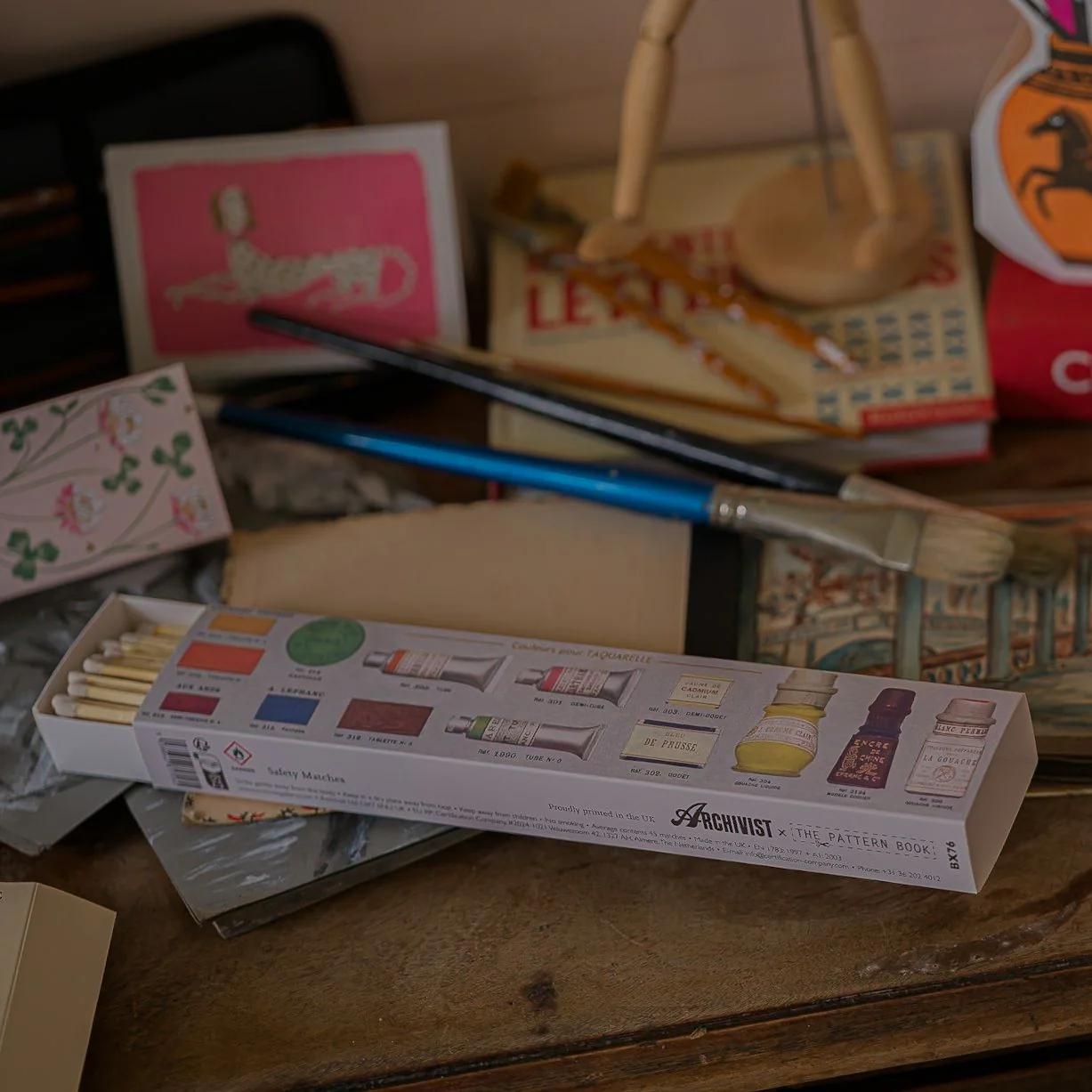 Luxury Long Matches - Paint Tubes - Image 2