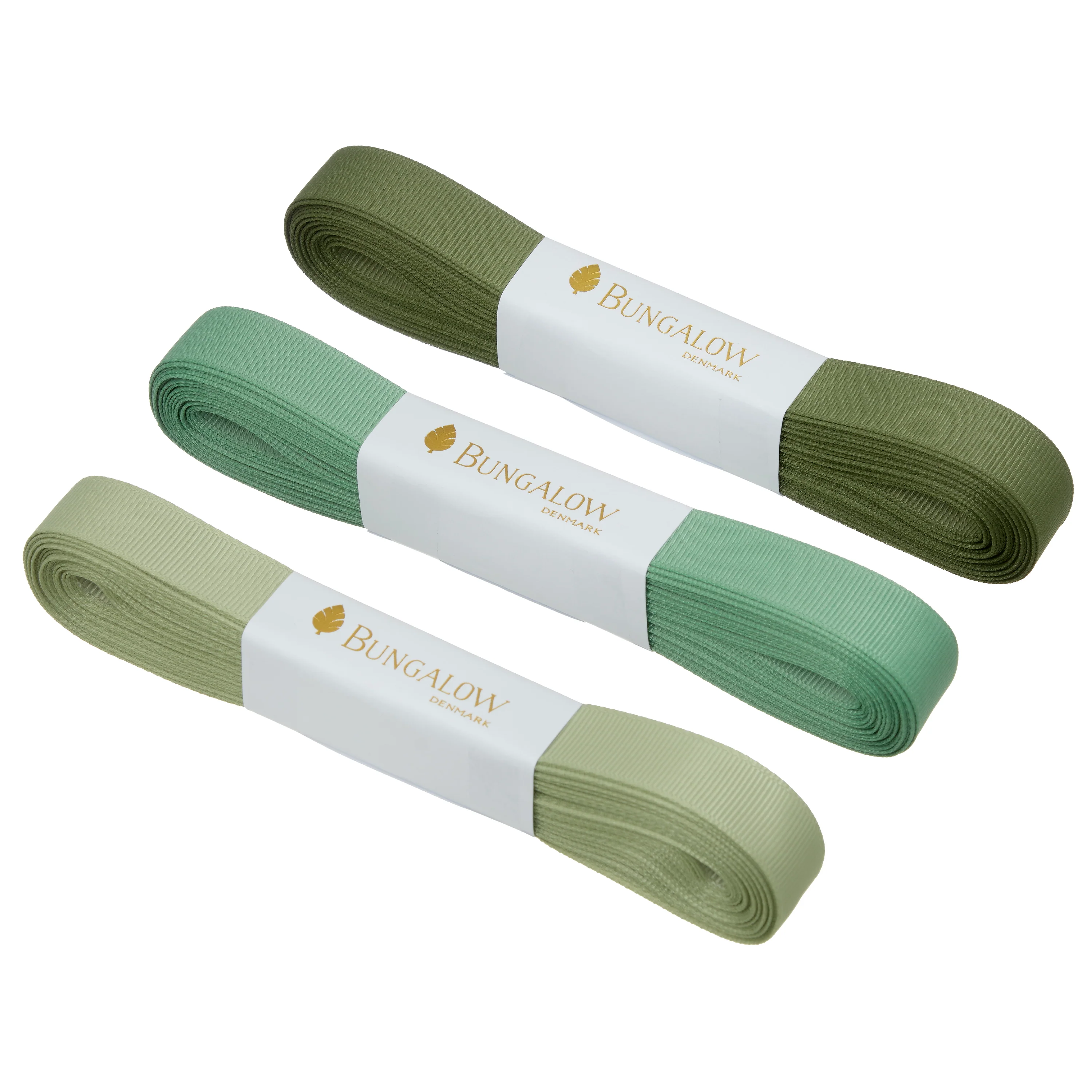 Luxury Ribbon - 10m (Greens)