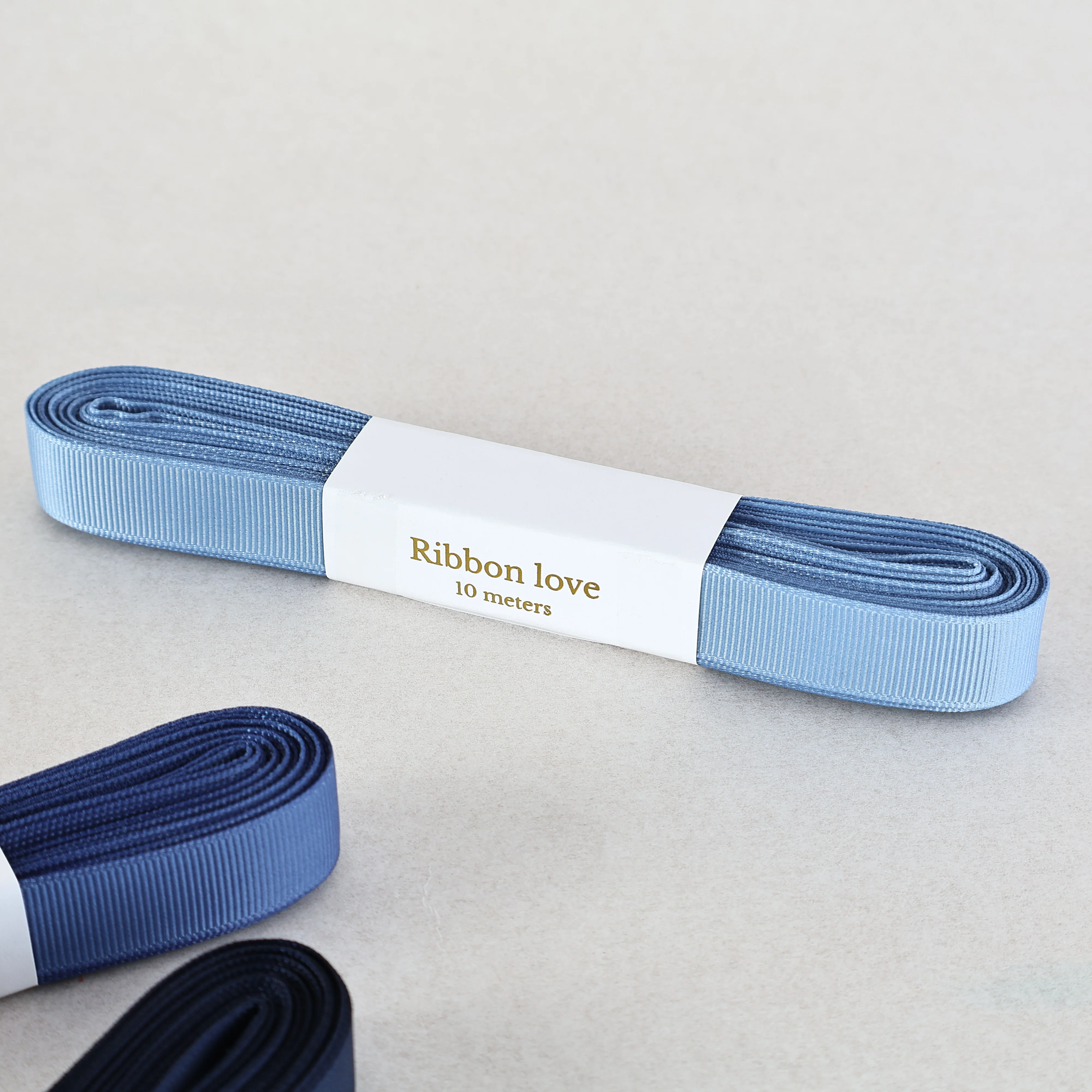 Luxury Ribbon - 10m (Blues) - Image 3