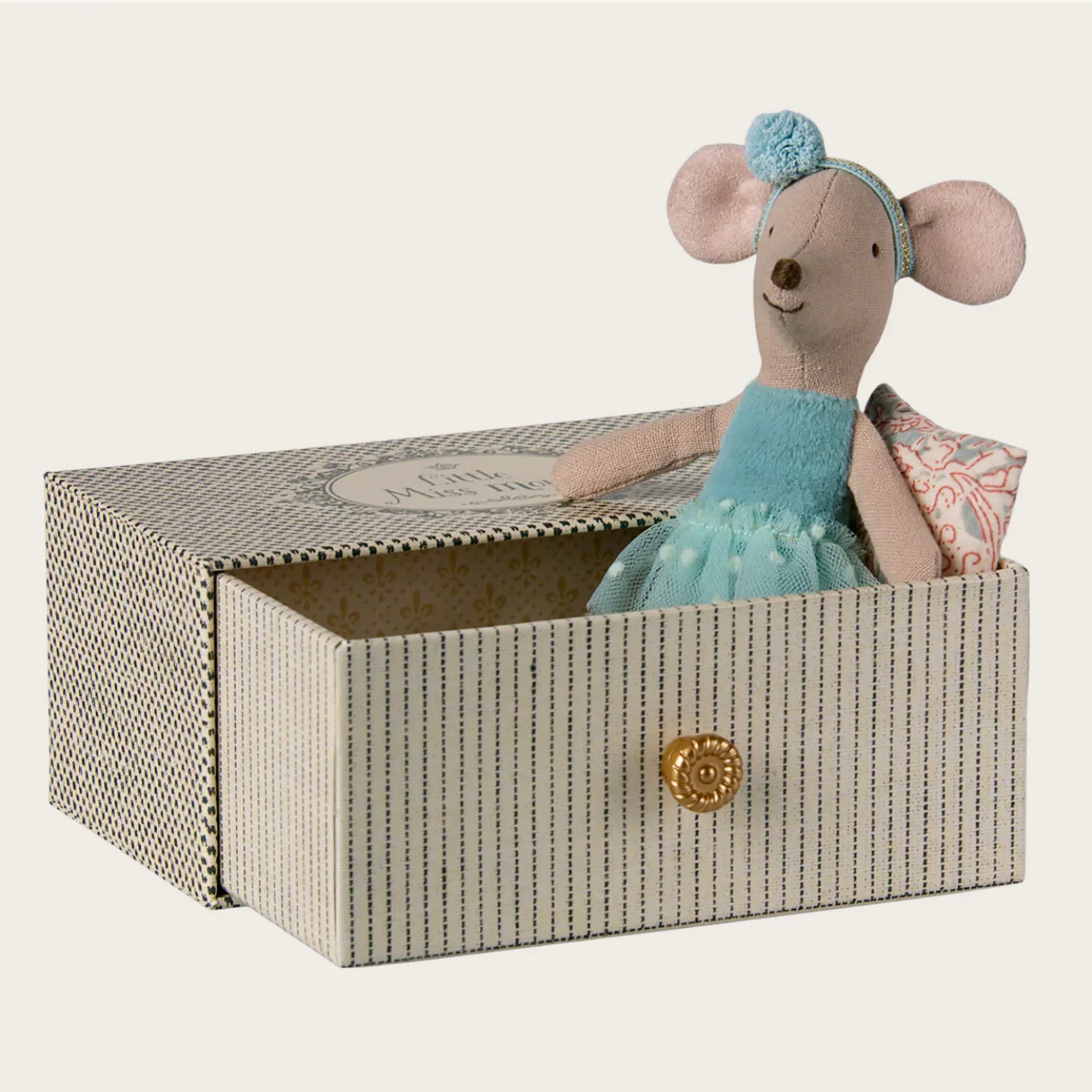 Maileg Dance Mouse In Daybed - Little Sister - Image 2