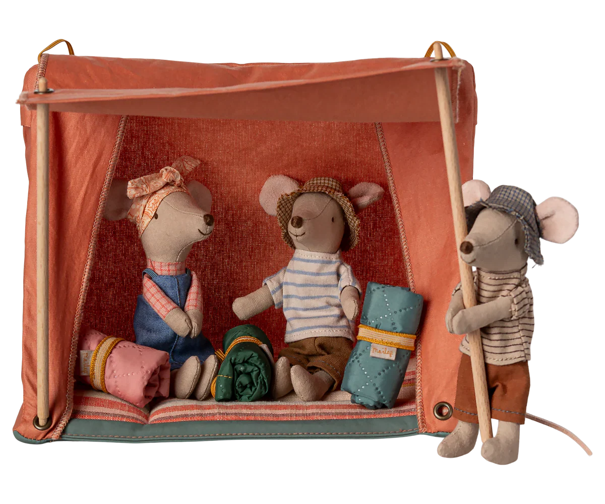 Maileg Happy Camper Tent - Mouse - Image 2
