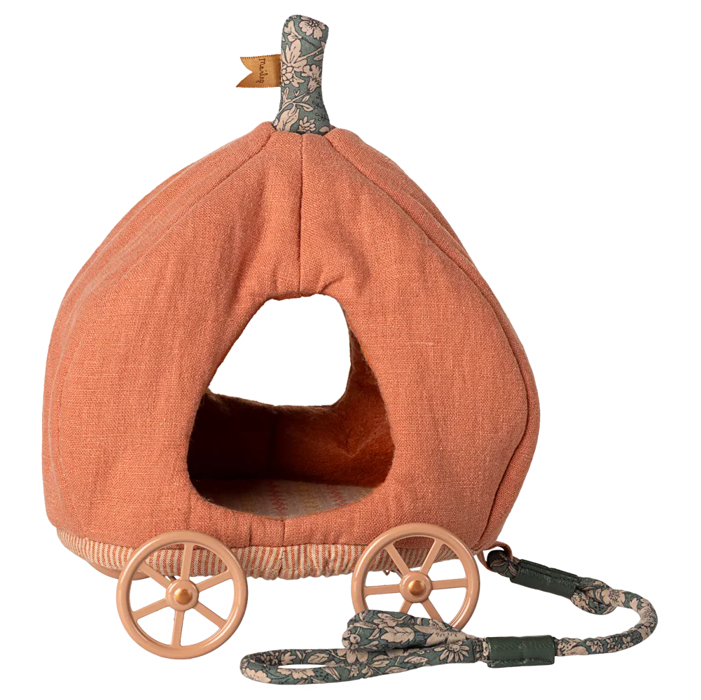 Maileg Pumpkin Carriage - Mouse