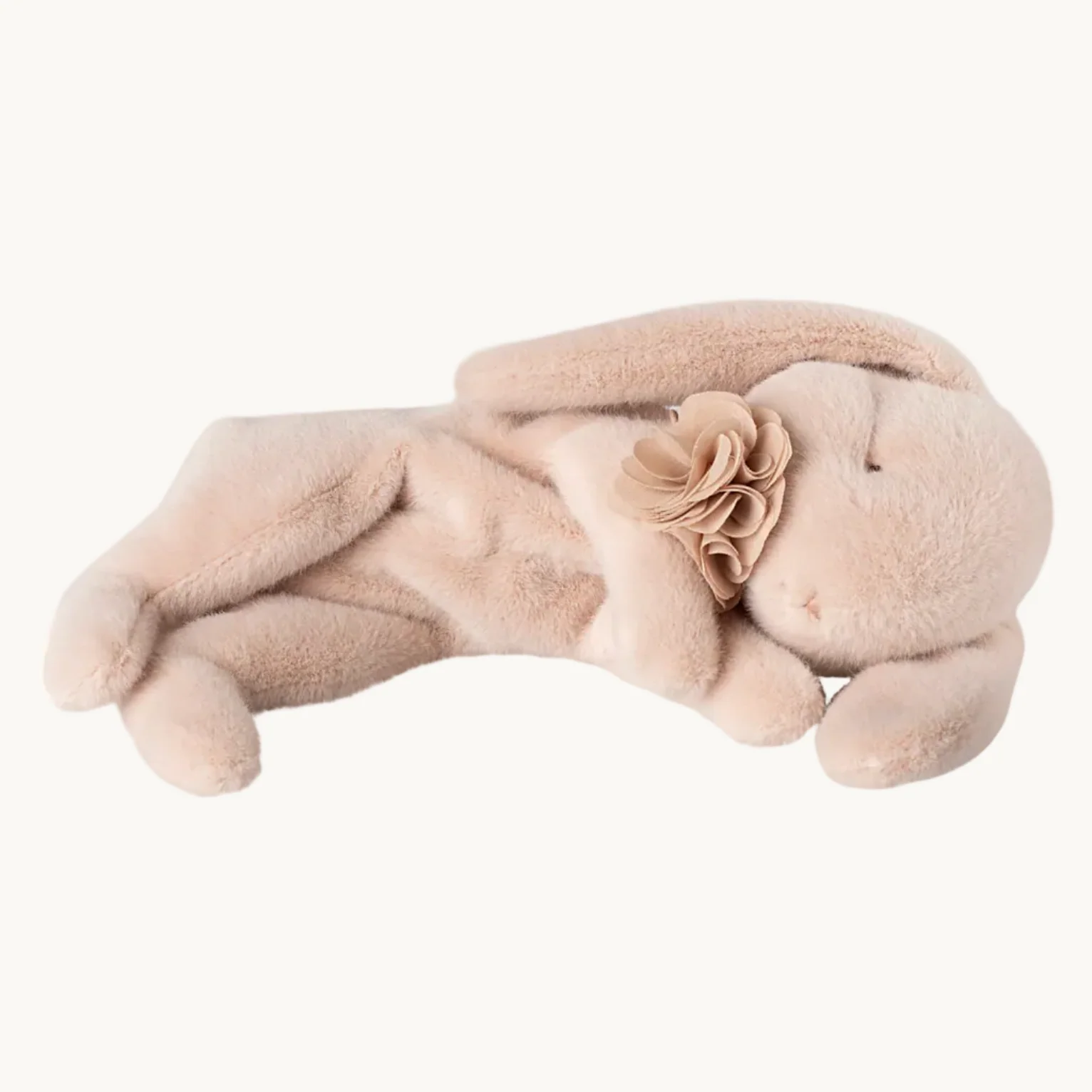 Maileg Sleeping Bunny Plush Small - Powder