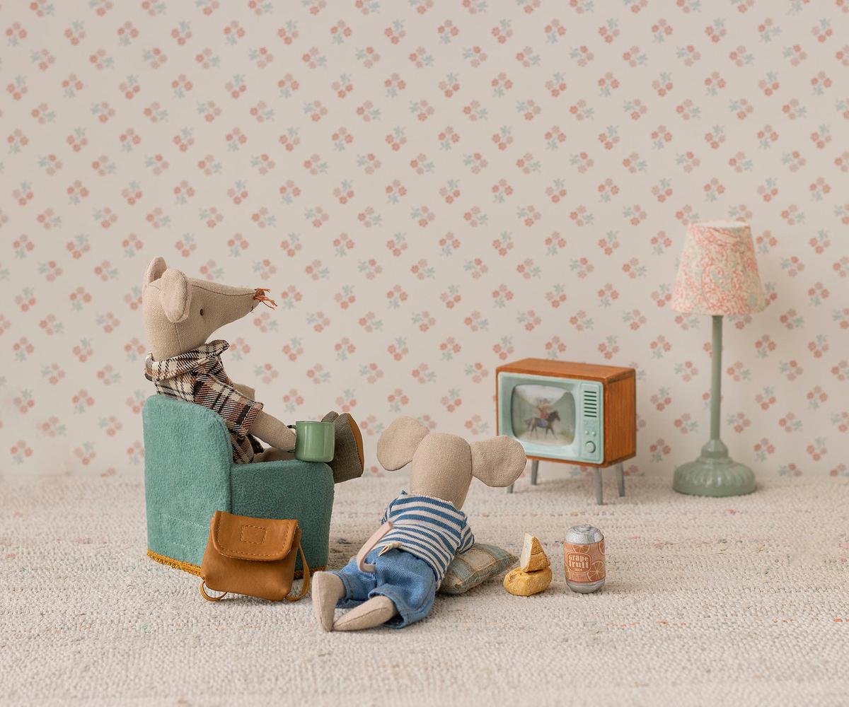 Maileg Television - Mouse - Image 3