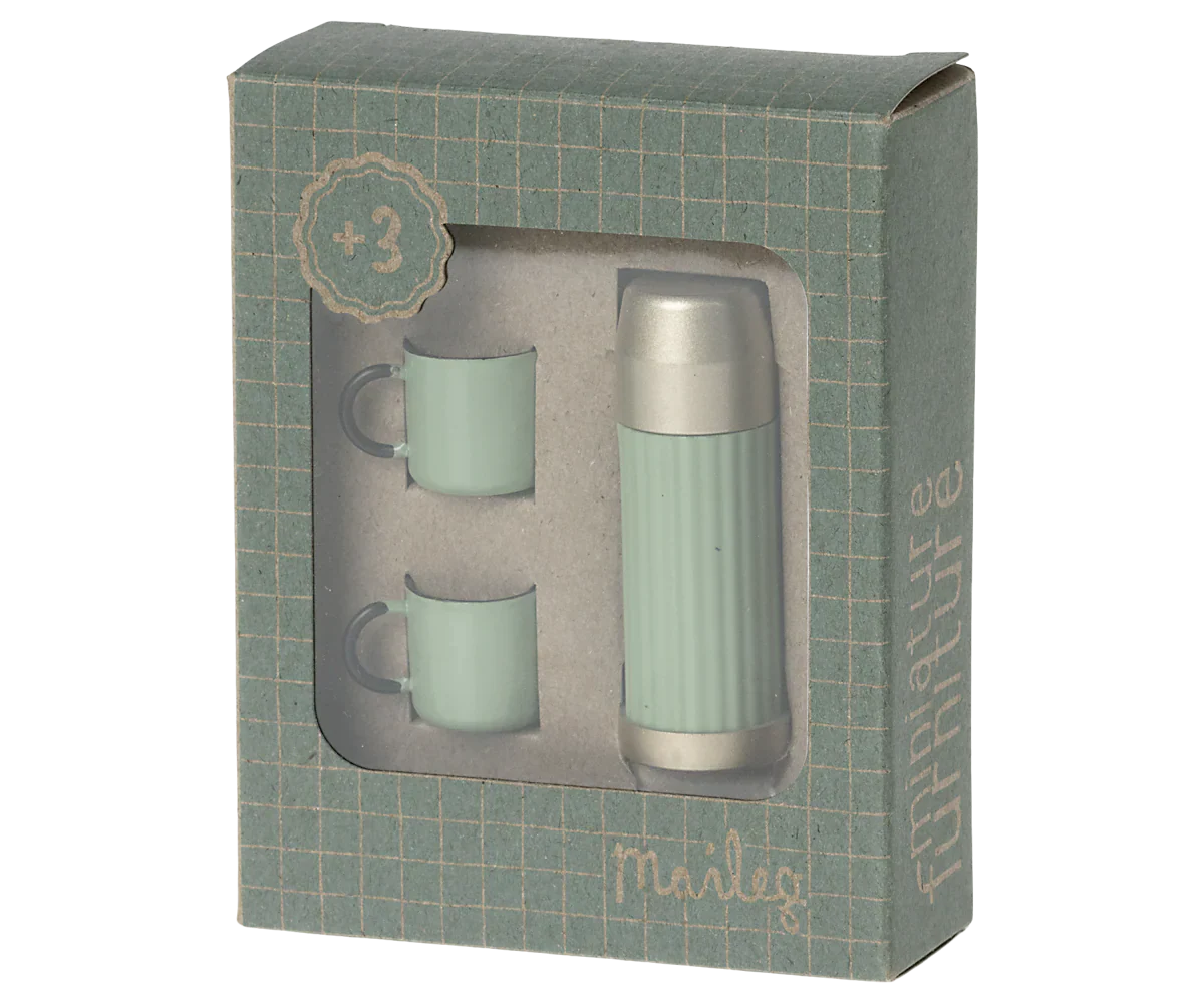 Maileg Thermos and cups - Mouse - Image 3