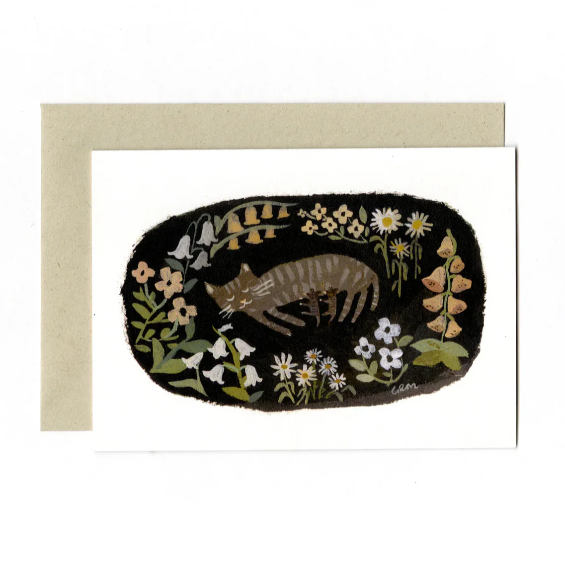 'Mamma Kitty' Greetings Card