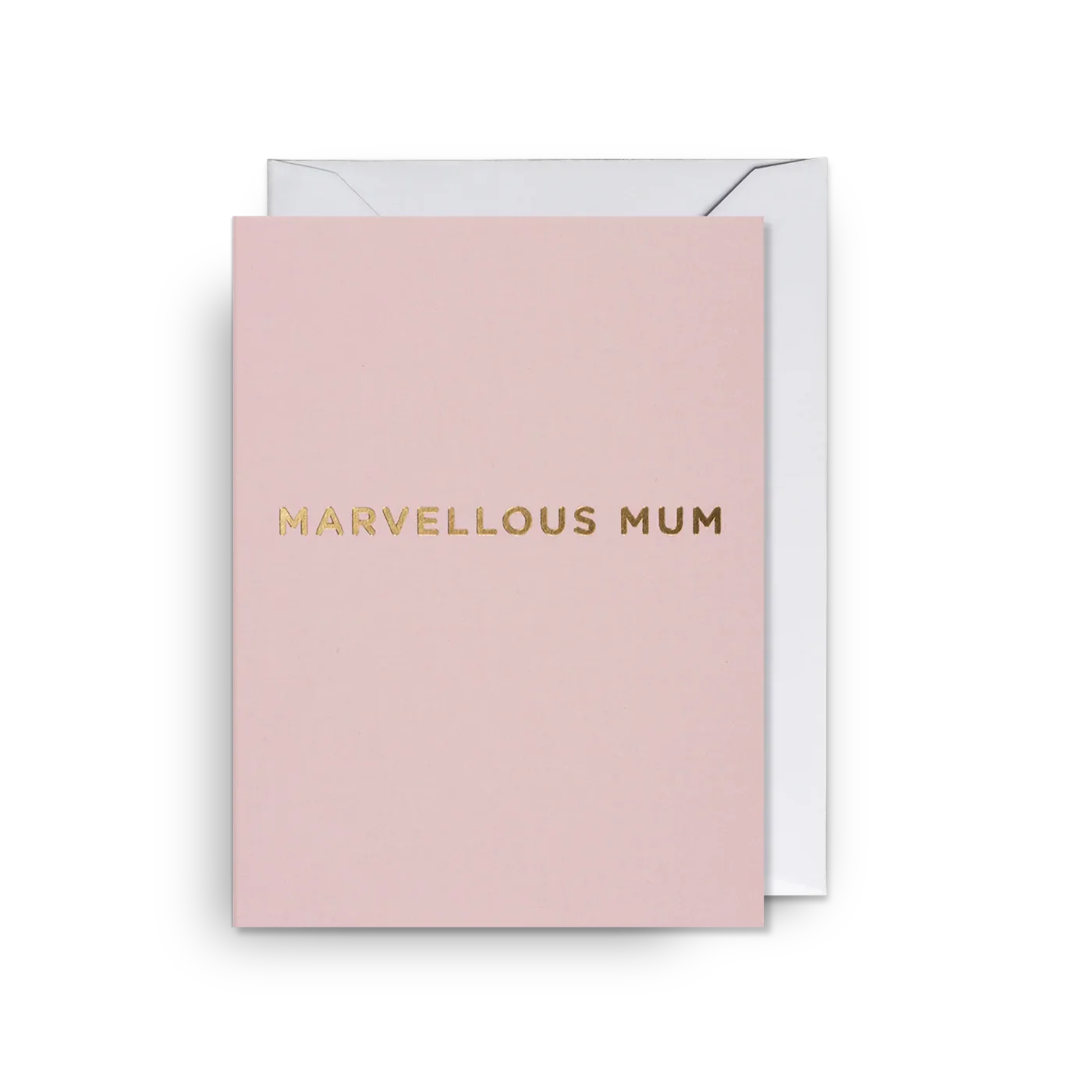 'Marvellous Mum' Mini Greetings Card