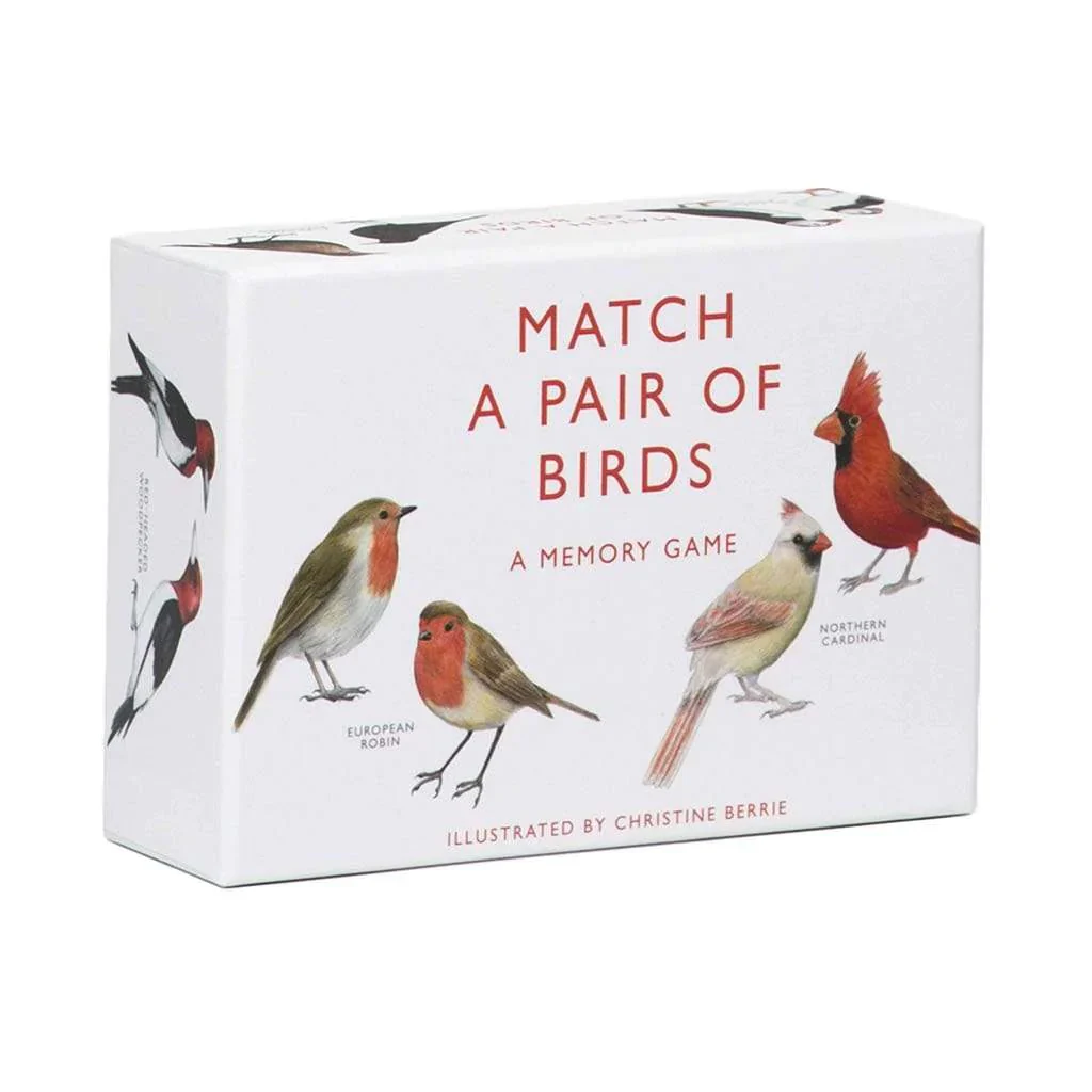 Match A Pair of Birds Memory Game