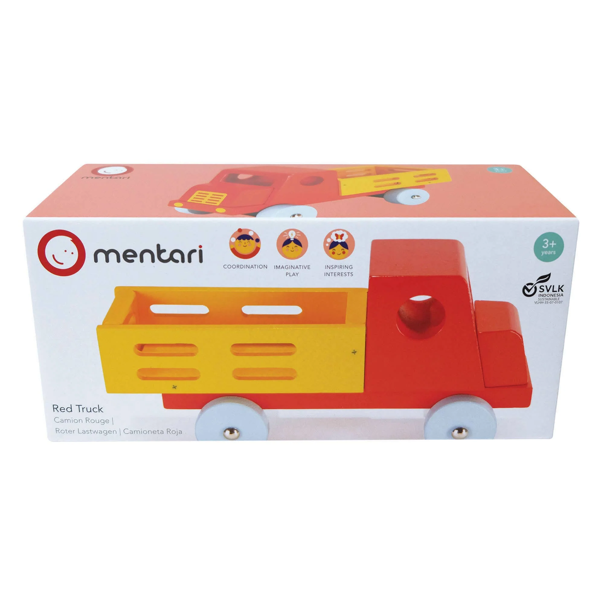 Wooden Mentari Toy Truck - Image 4