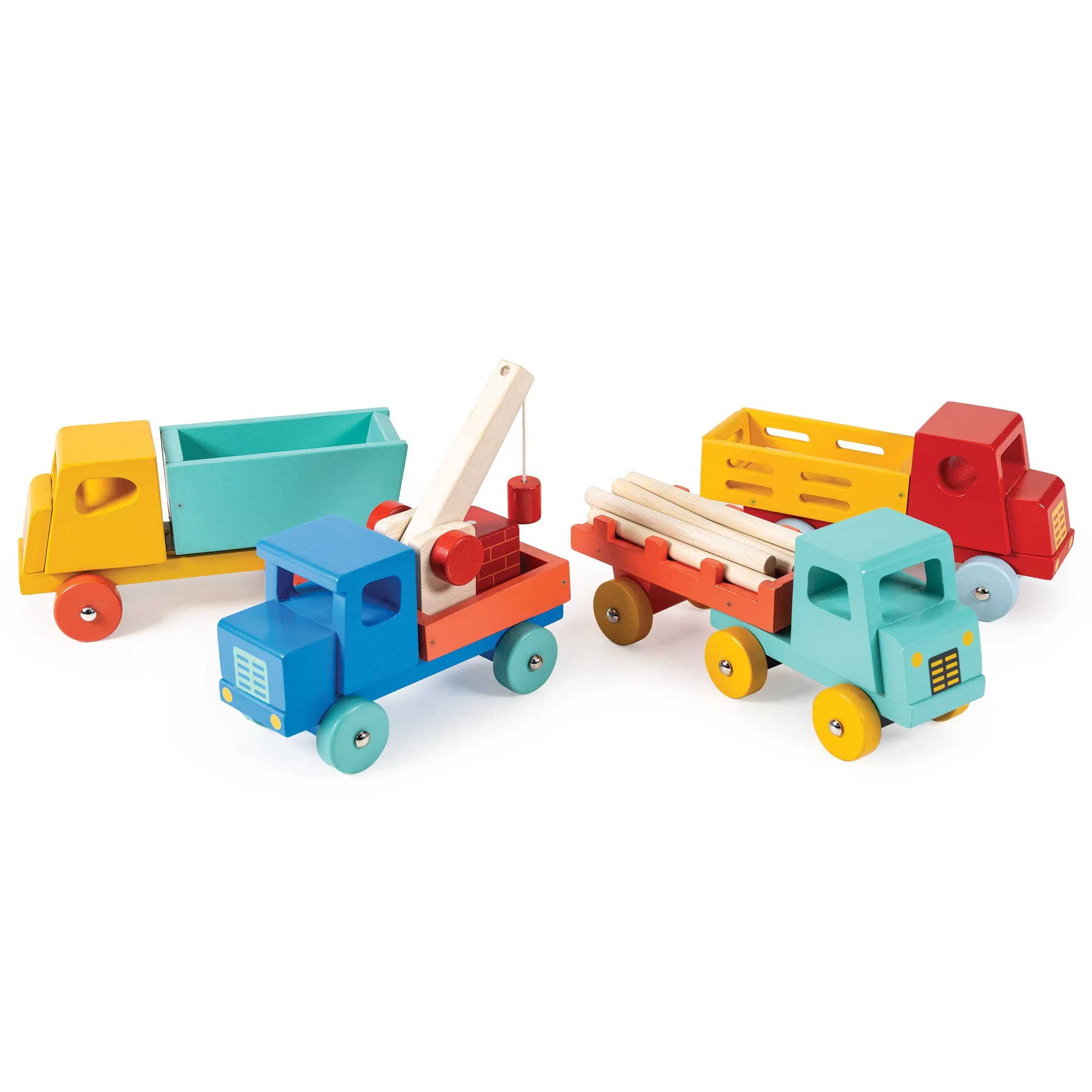 Wooden Mentari Toy Truck - Image 6