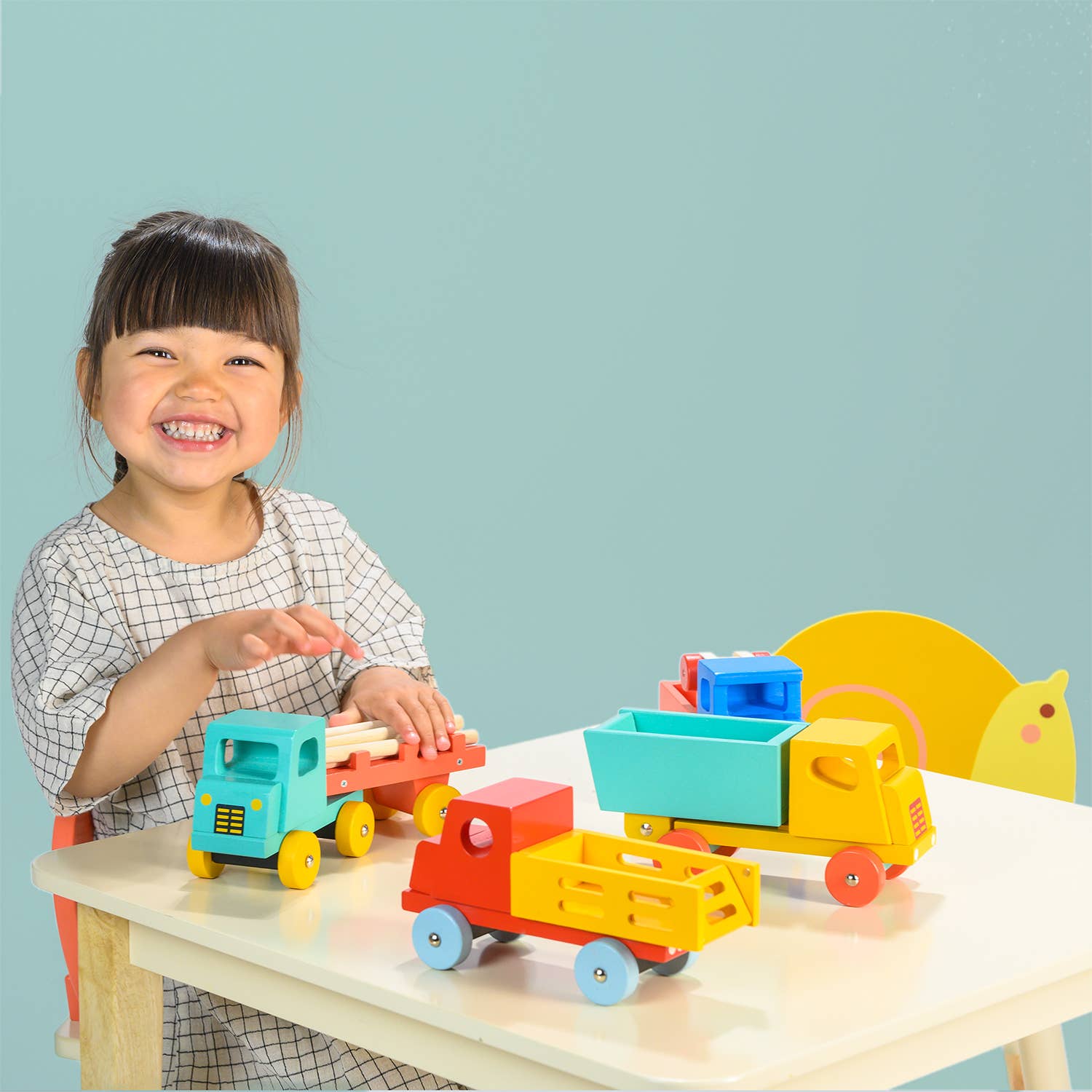 Wooden Mentari Toy Truck - Image 7