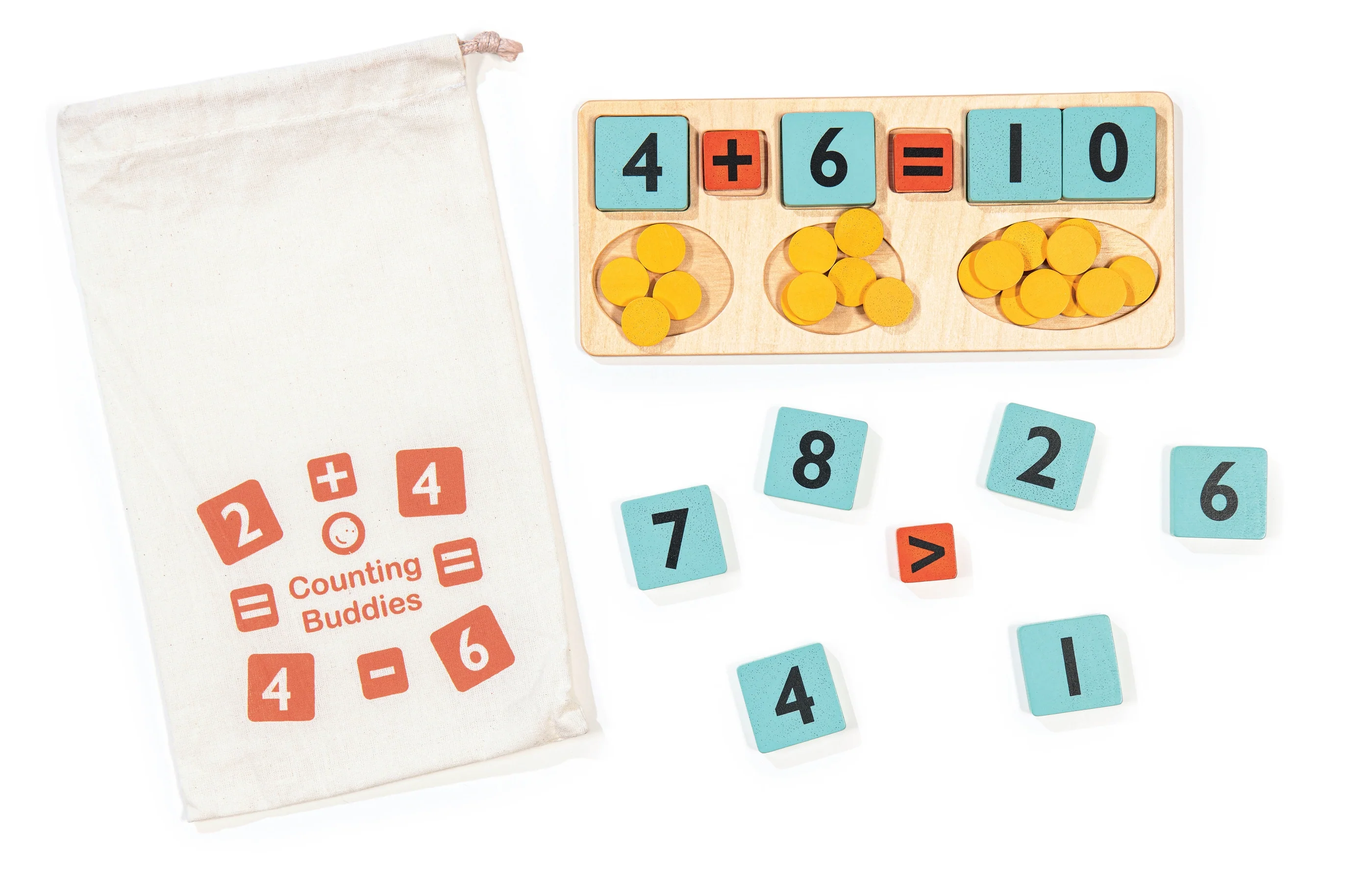 Mentari Wooden Counting Buddies - Image 2