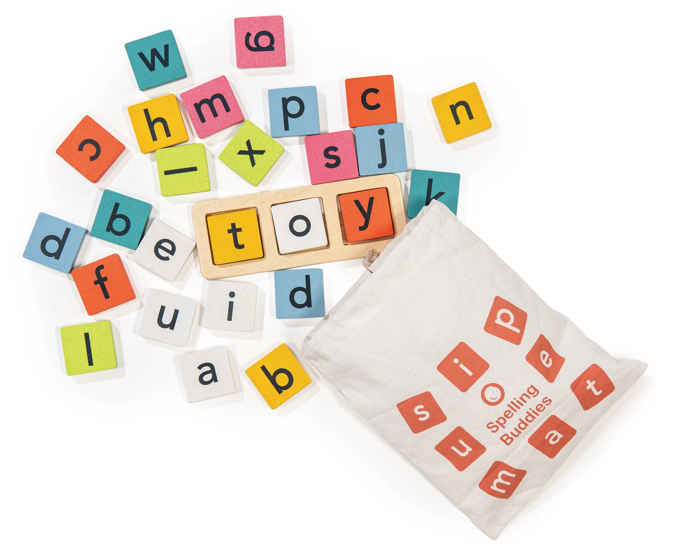 Mentari Wooden Spelling Buddies