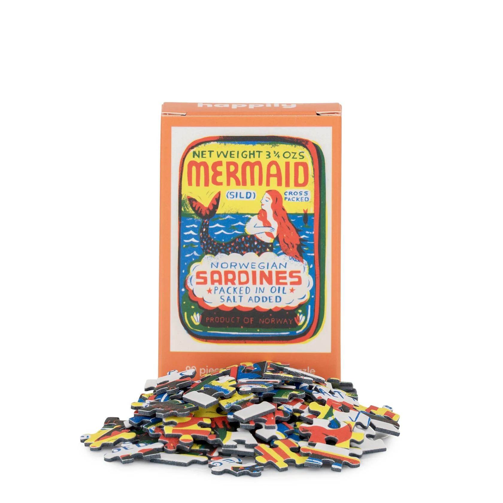 Mermaid - 99 Piece Mini Jigsaw - Happily Puzzles