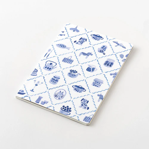 Midori Yuru Log Notebook - Blue Nordic - Image 3
