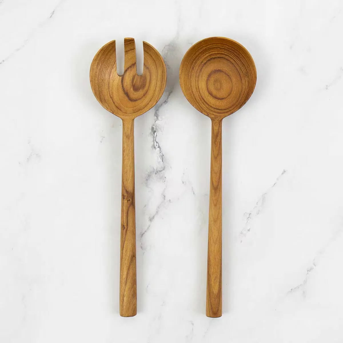 Mini Fairtrade Teak Salad Servers