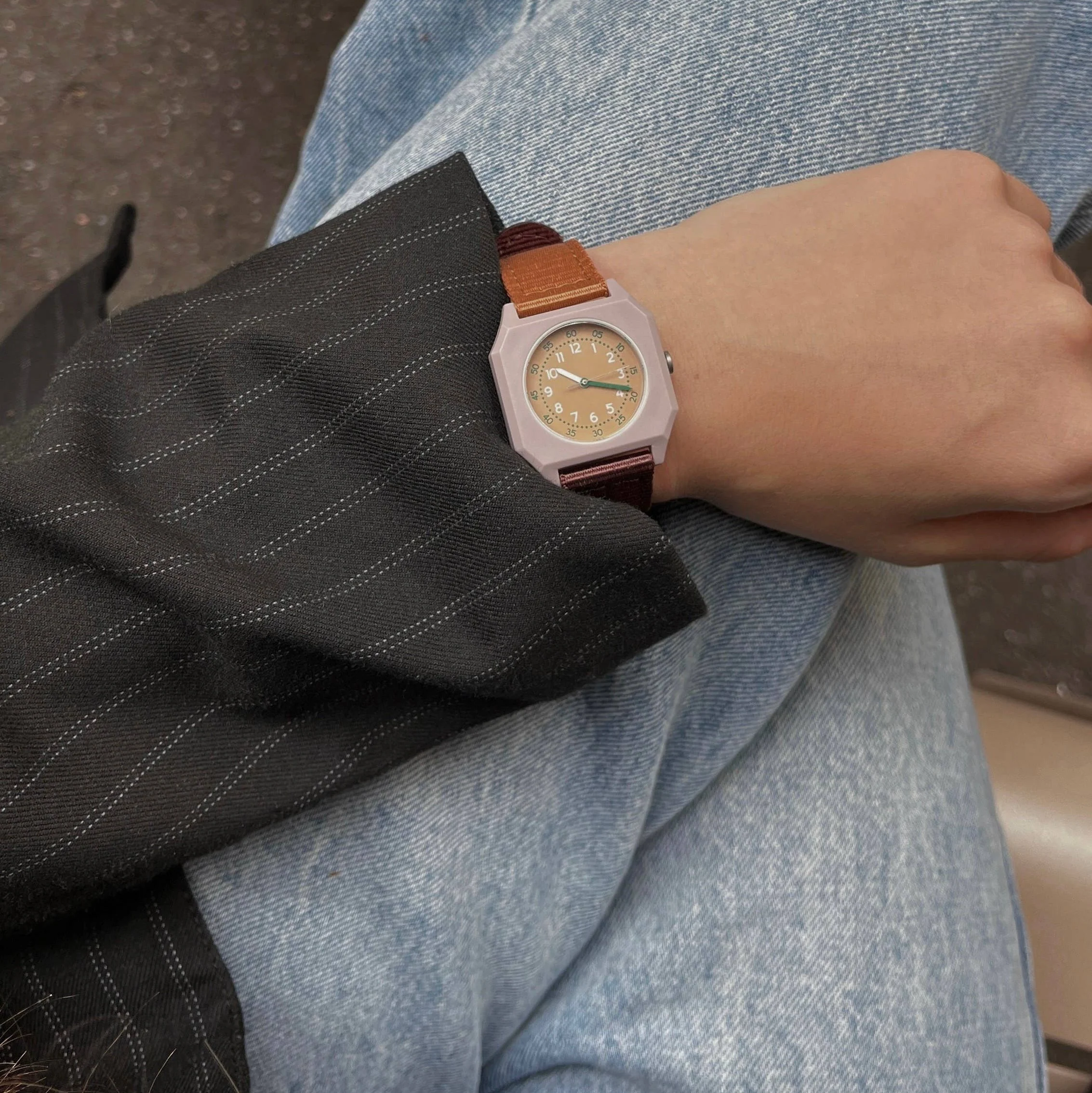 Mini Kyomo Wristwatch - 'Plum Cake' - Image 5