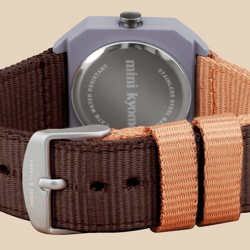Mini Kyomo Wristwatch - 'Plum Cake' - Image 6