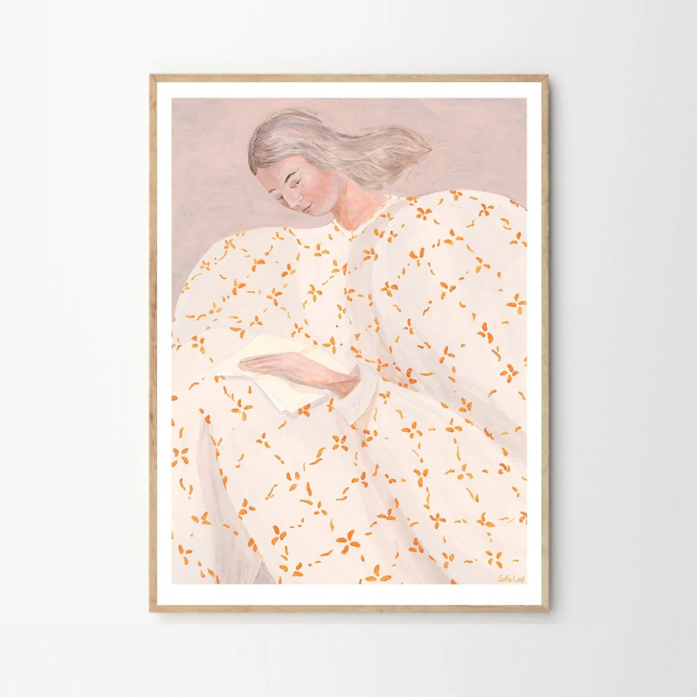 'Secret Notes' Art Print by Sofia Lind