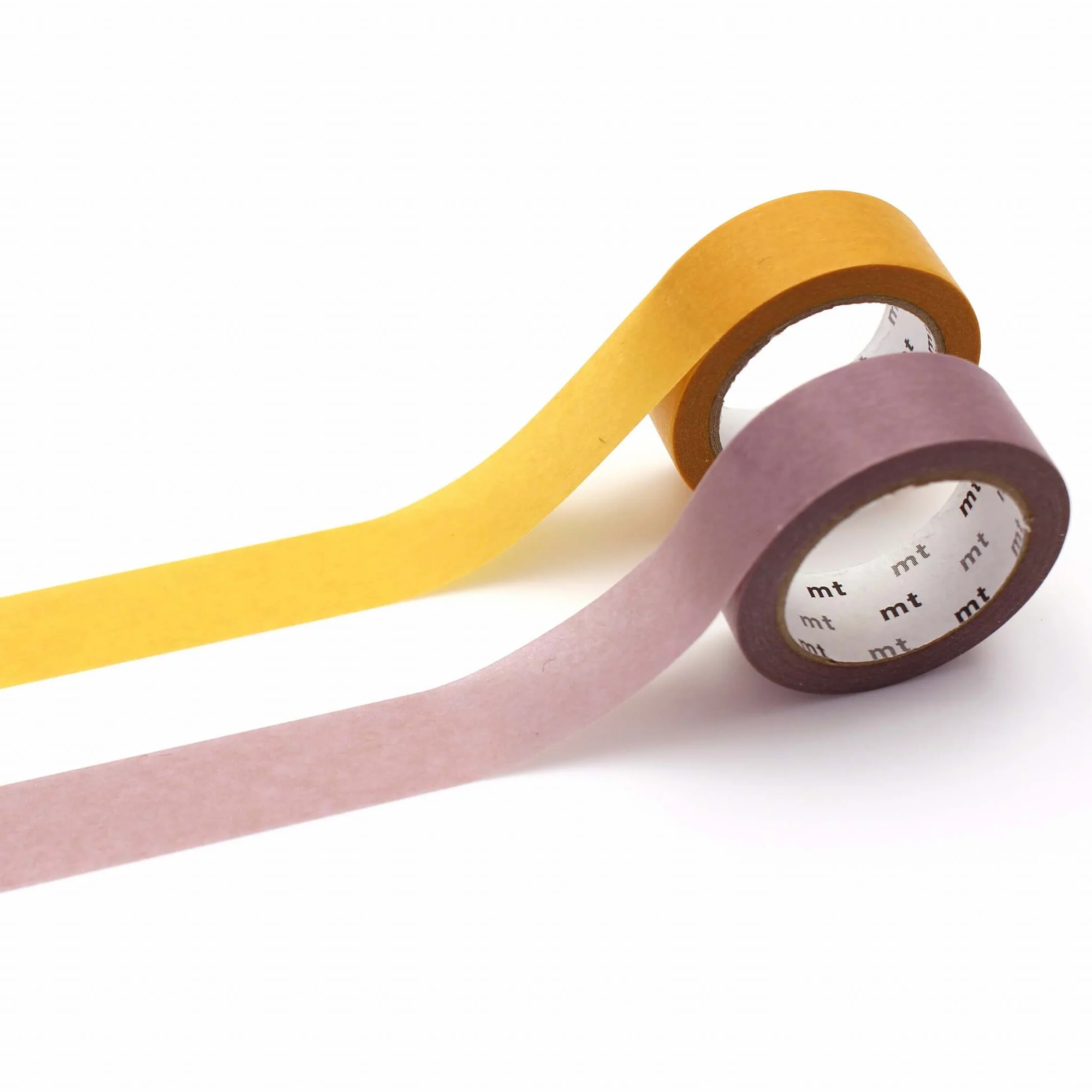 MT Upcycle Washi Tape Set of 2 - Yellow & Lavender