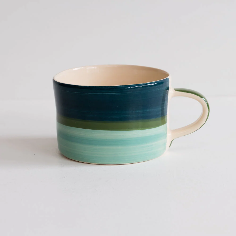 Tri-colour 'Wash' Mug - Image 4