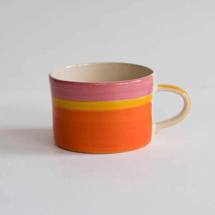 Tri-colour 'Wash' Mug - Image 5