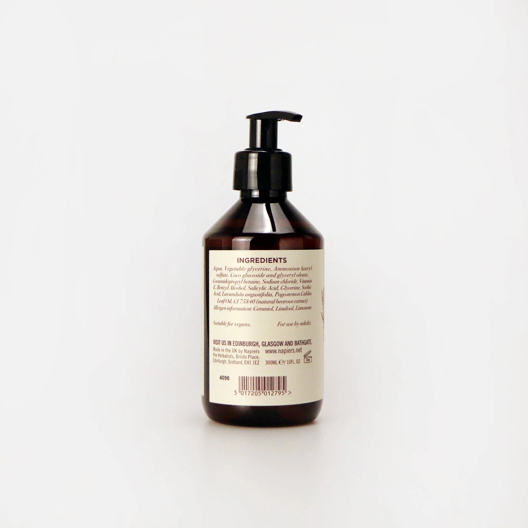 Napiers Wild Rose & Lavender Hand and Body Wash - Image 2