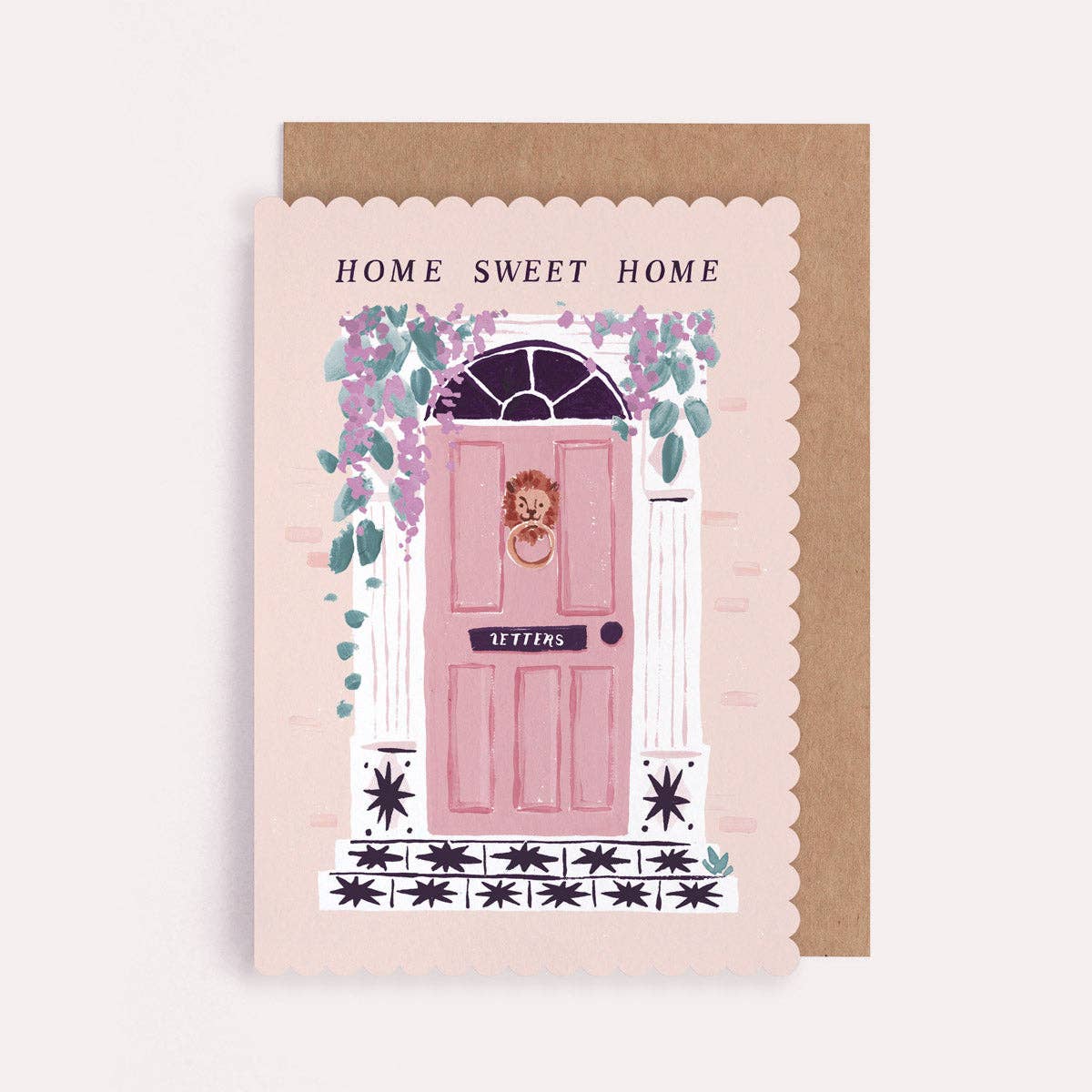 'New Home Door' Greetings Card