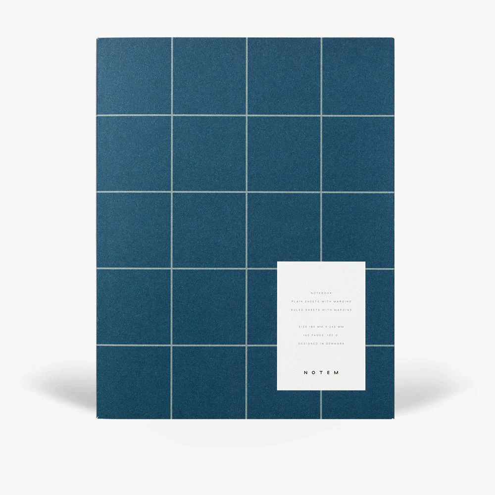 Notem UMA Notebook Large - Dark Blue