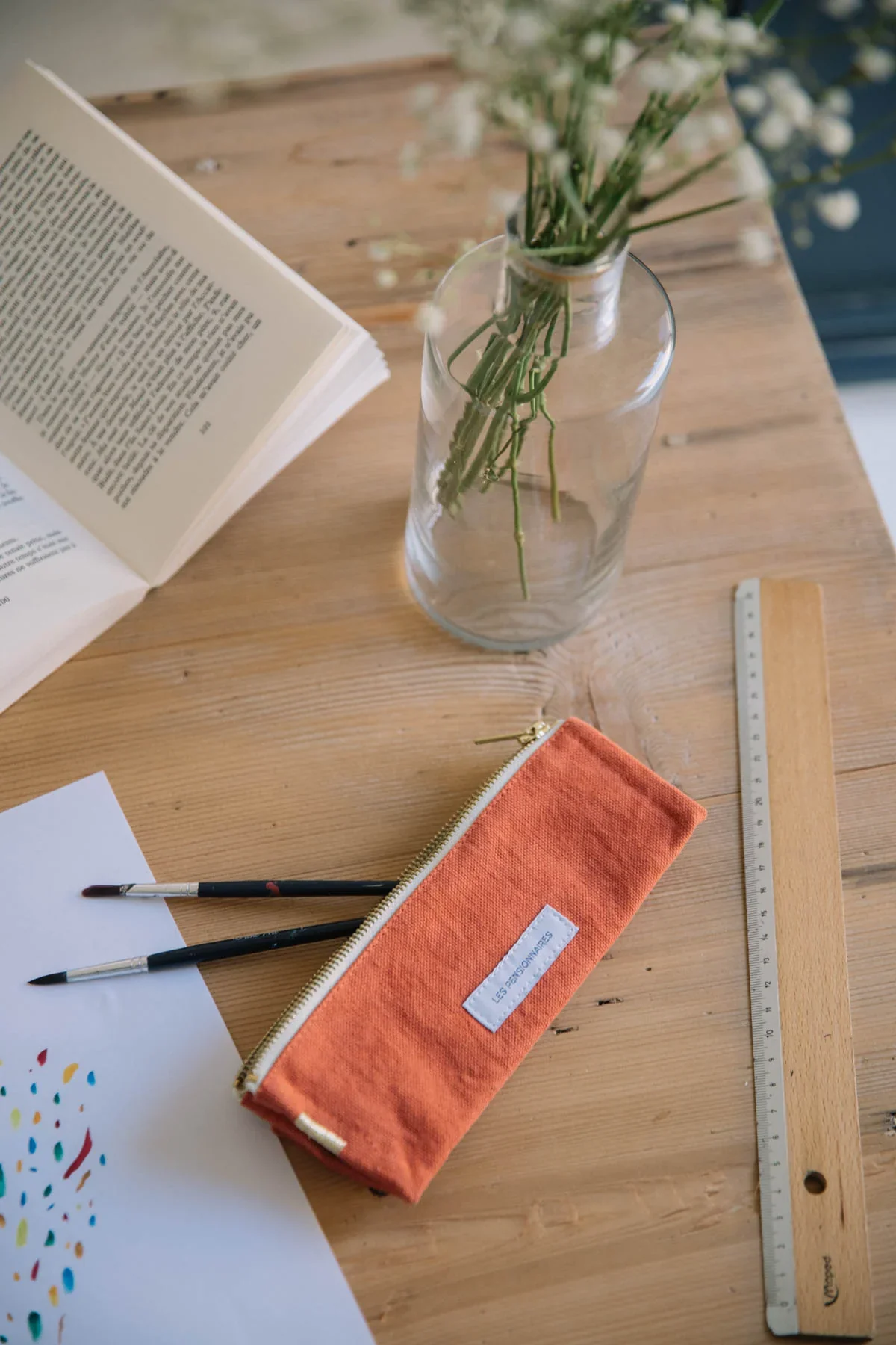 Organic Cotton Canvas Pencil Case - Image 5