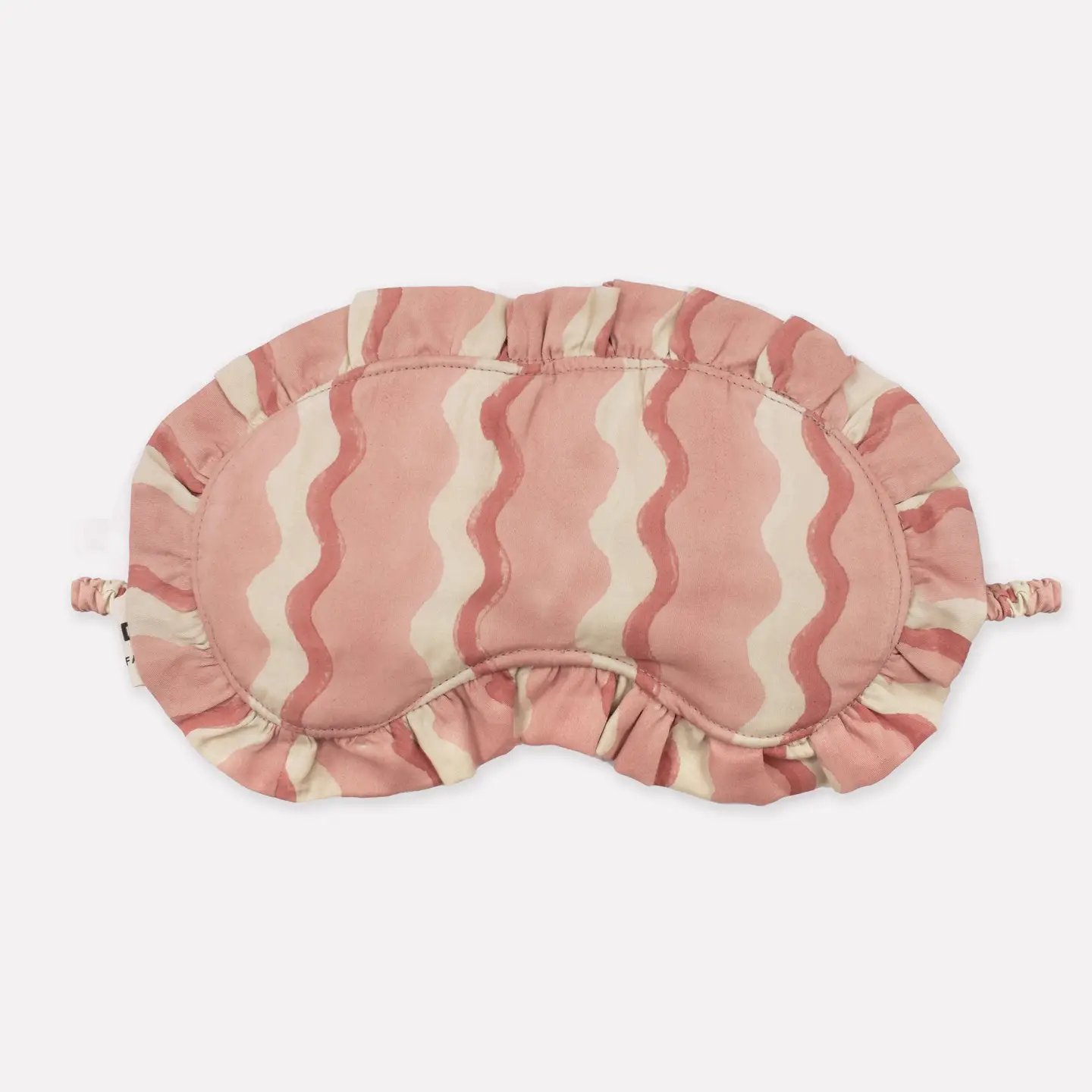 Organic Cotton Frill Eye Mask - Floss