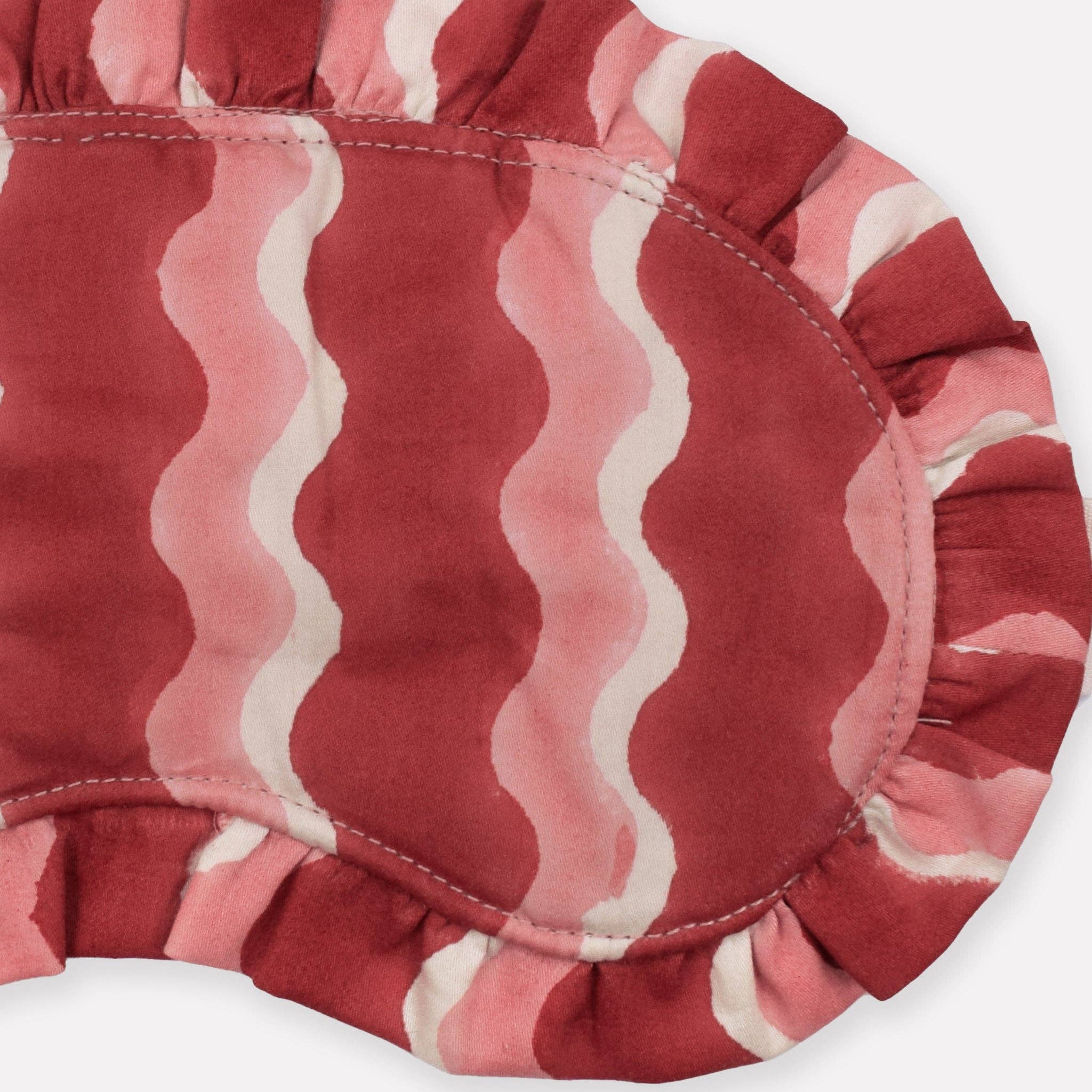 Organic Cotton Frill Eye Mask - Whirly Jam - Image 2