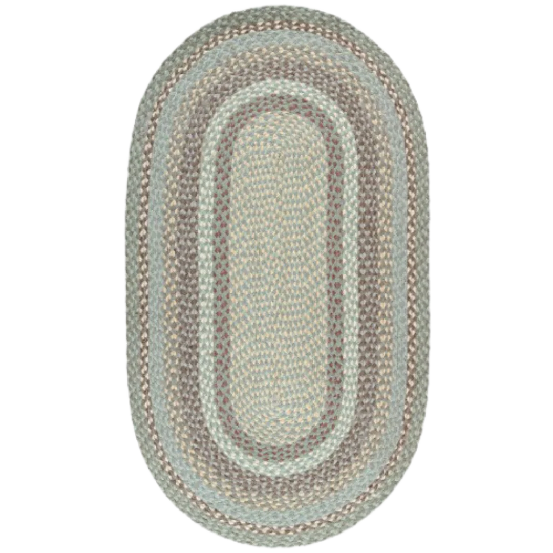 Organic Jute Braided Rug - 69cm x 122cm - Image 7