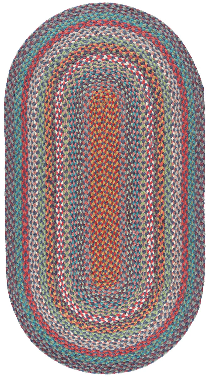 Organic Jute Braided Rug - 61cm x 92cm - Image 8