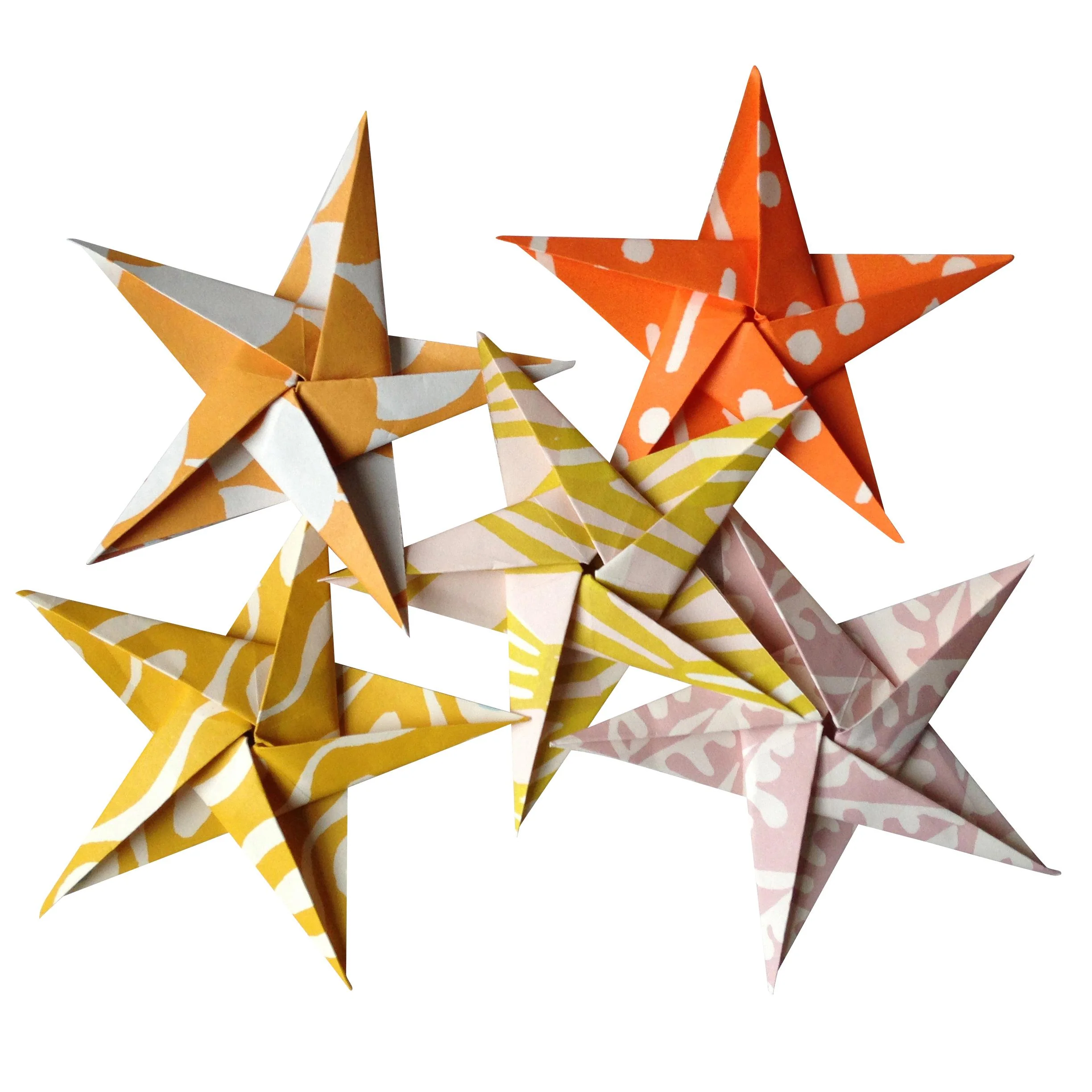 Cambridge Imprint Origami Star Garland Kit - Image 3