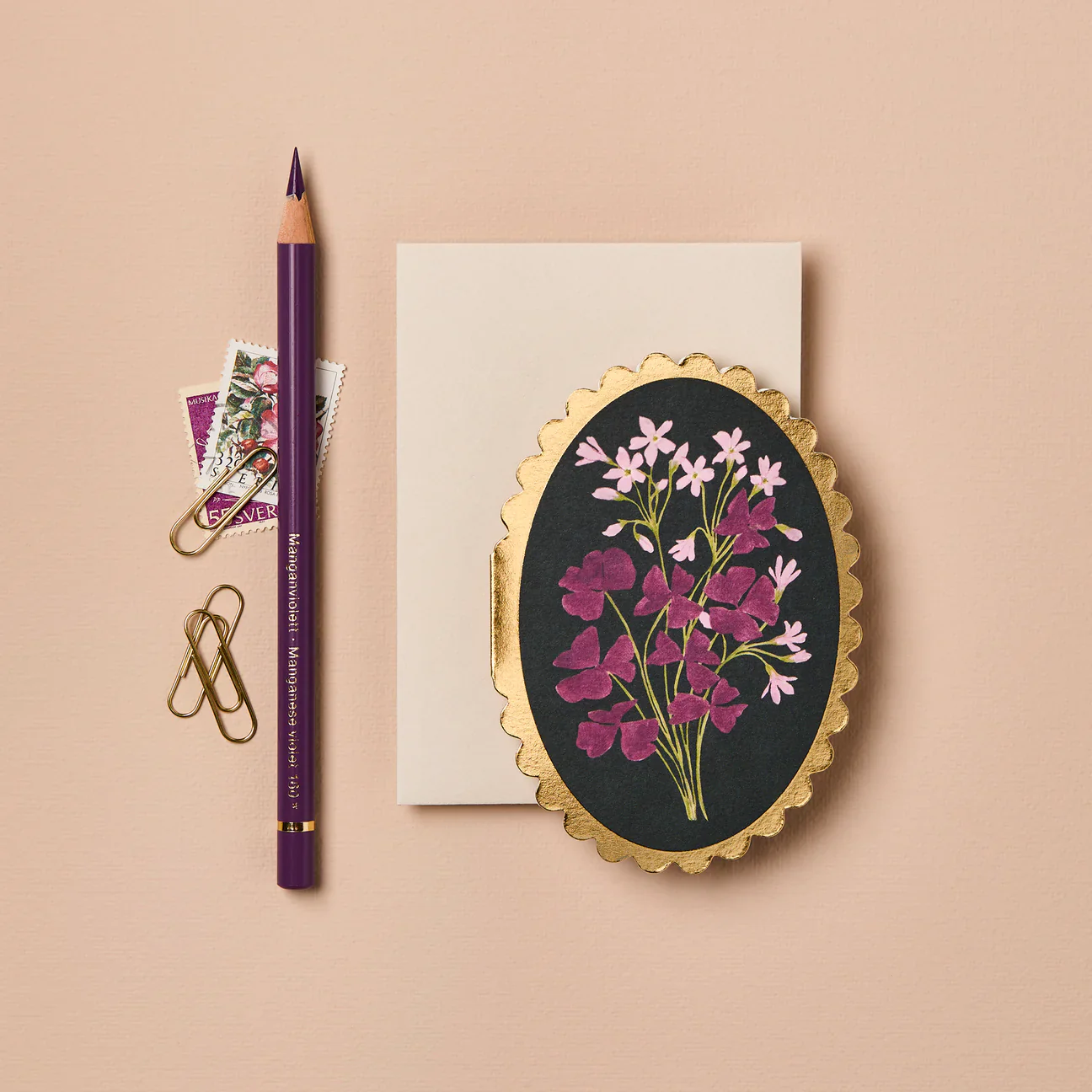 'Oxalis' Mini Card