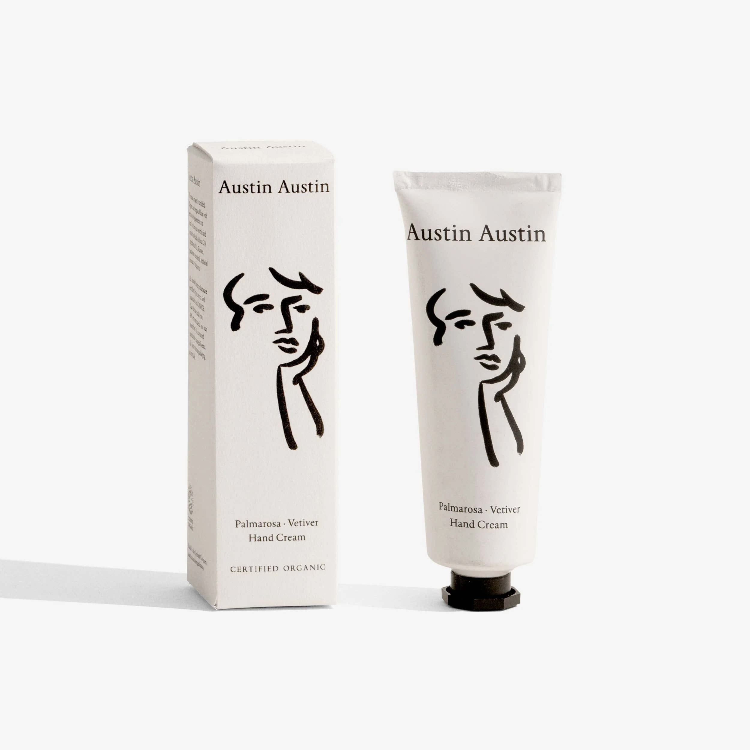 Palmarosa & Vetiver Hand Cream Tube - Image 2